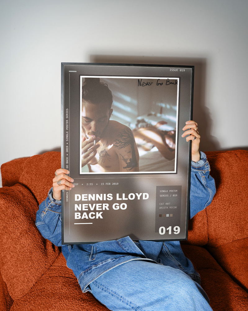 Music poster: Dennis Lloyd - Never Go Back
