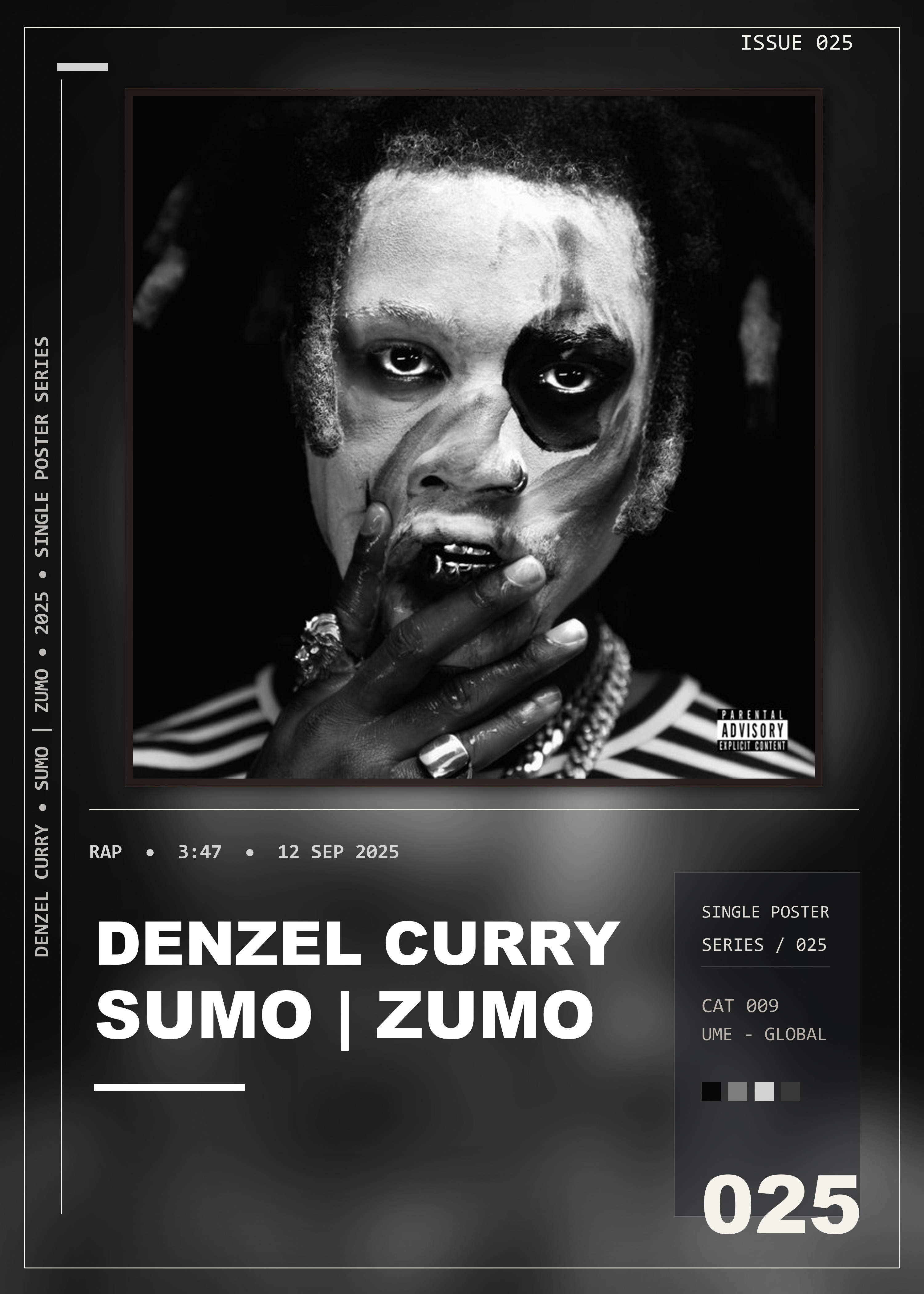 Music poster: Denzel Curry - SUMO ZUMO