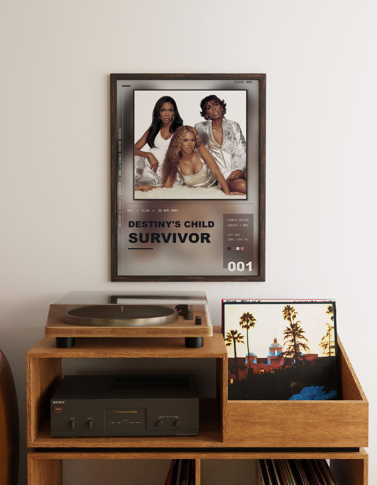 Music poster: Destinys Child - Survivor