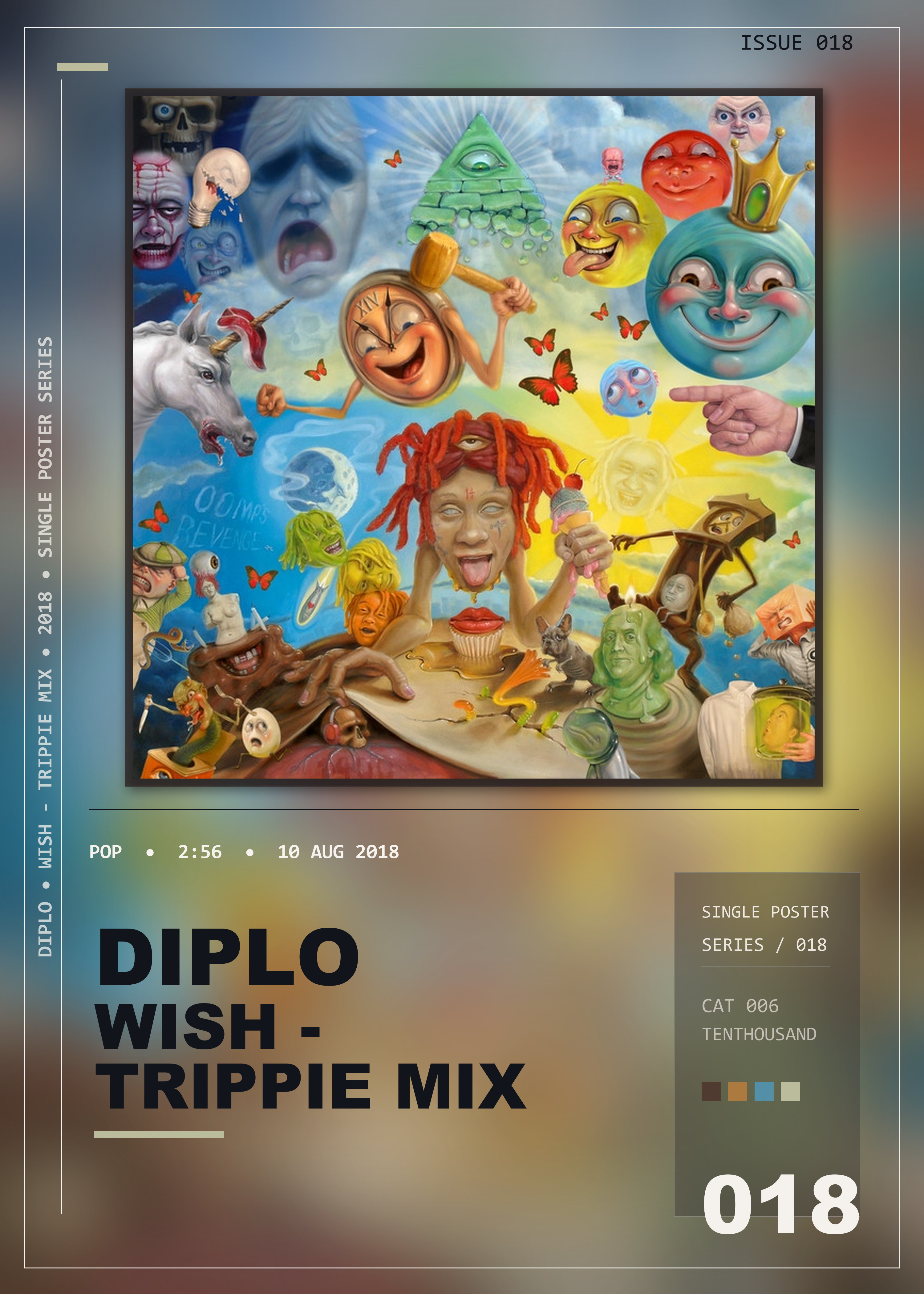 Music poster: Diplo - Wish - Trippie Mix