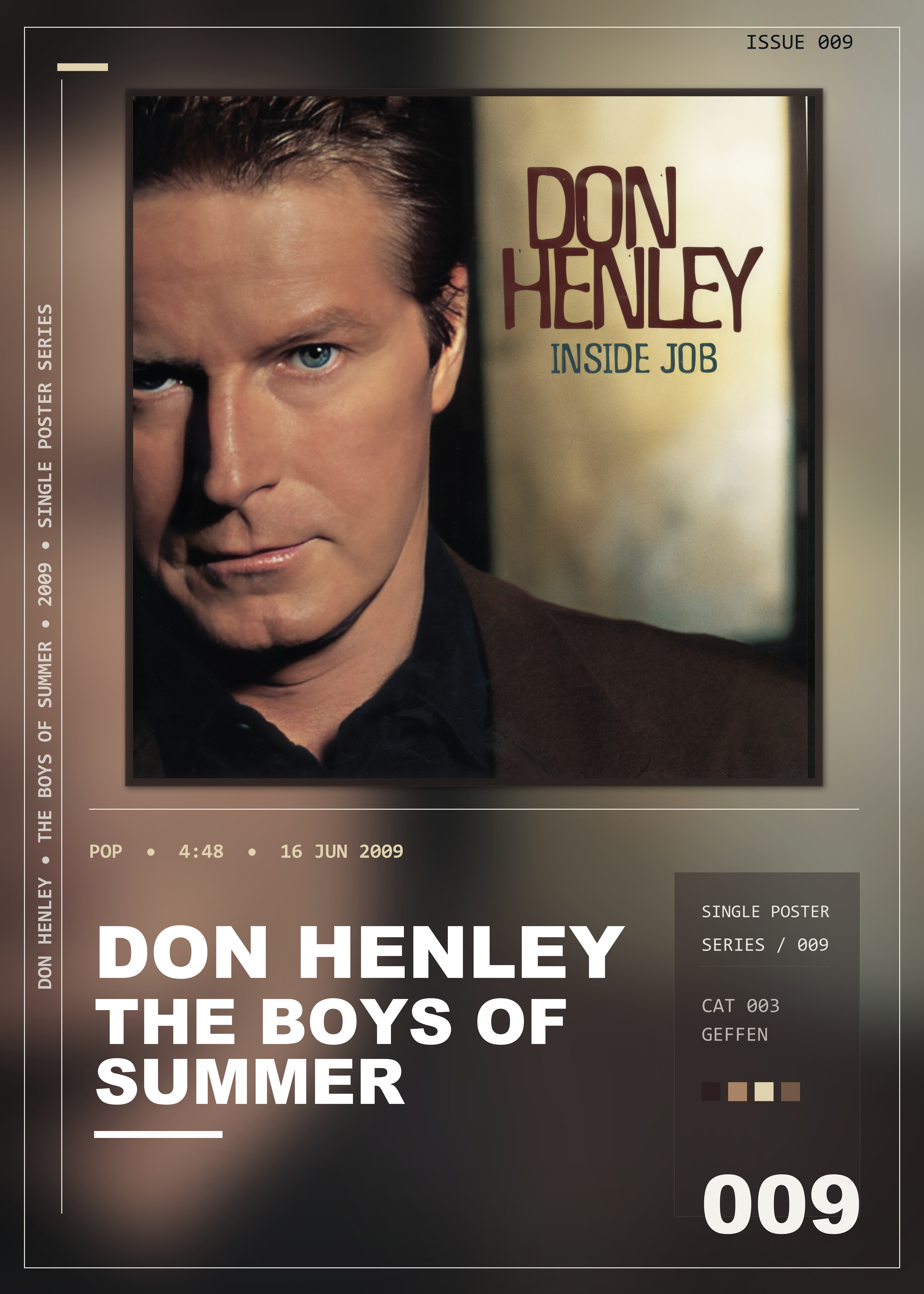 Music poster: Don Henley - The Boys Of Summer