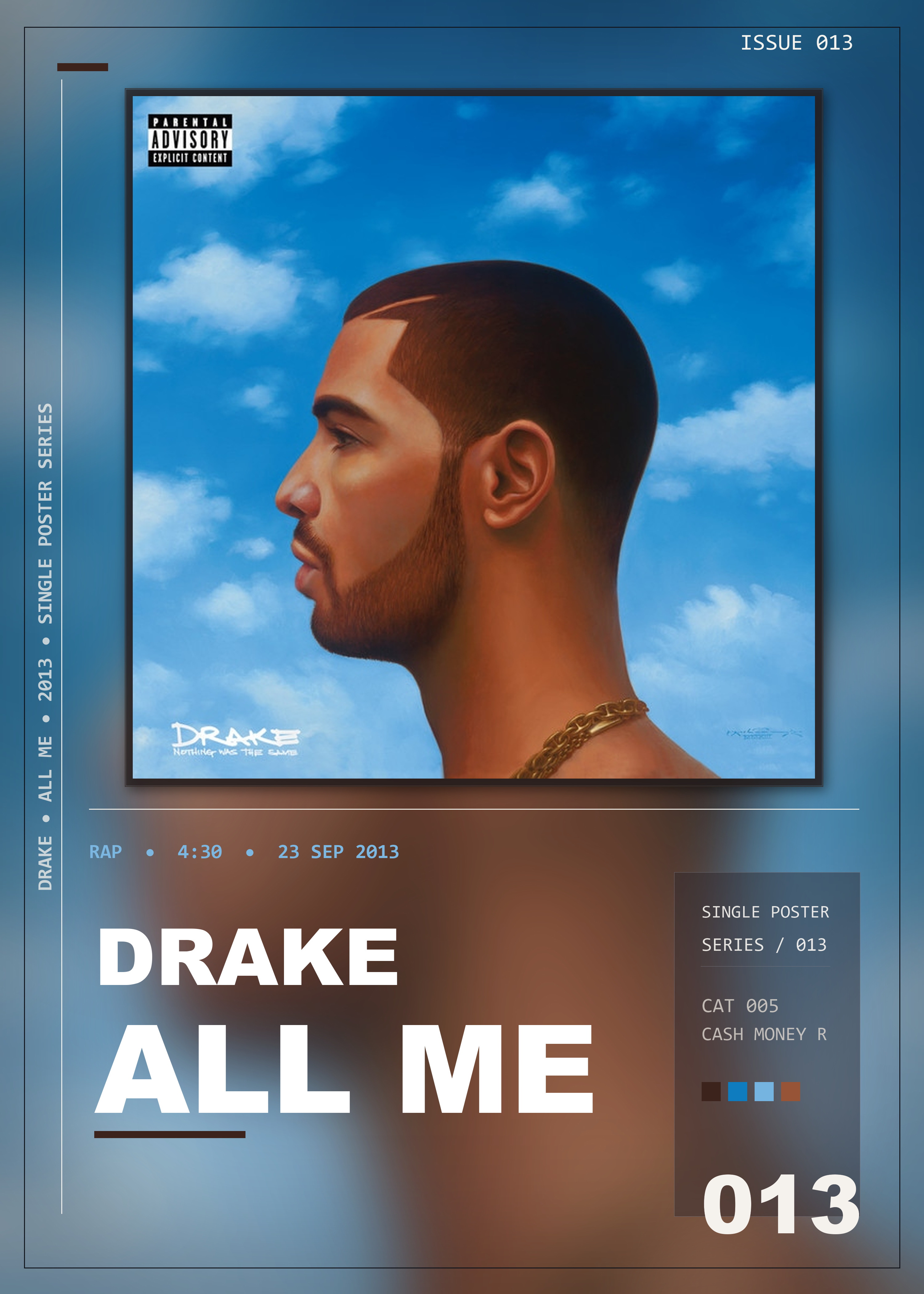 Music poster: Drake - All Me