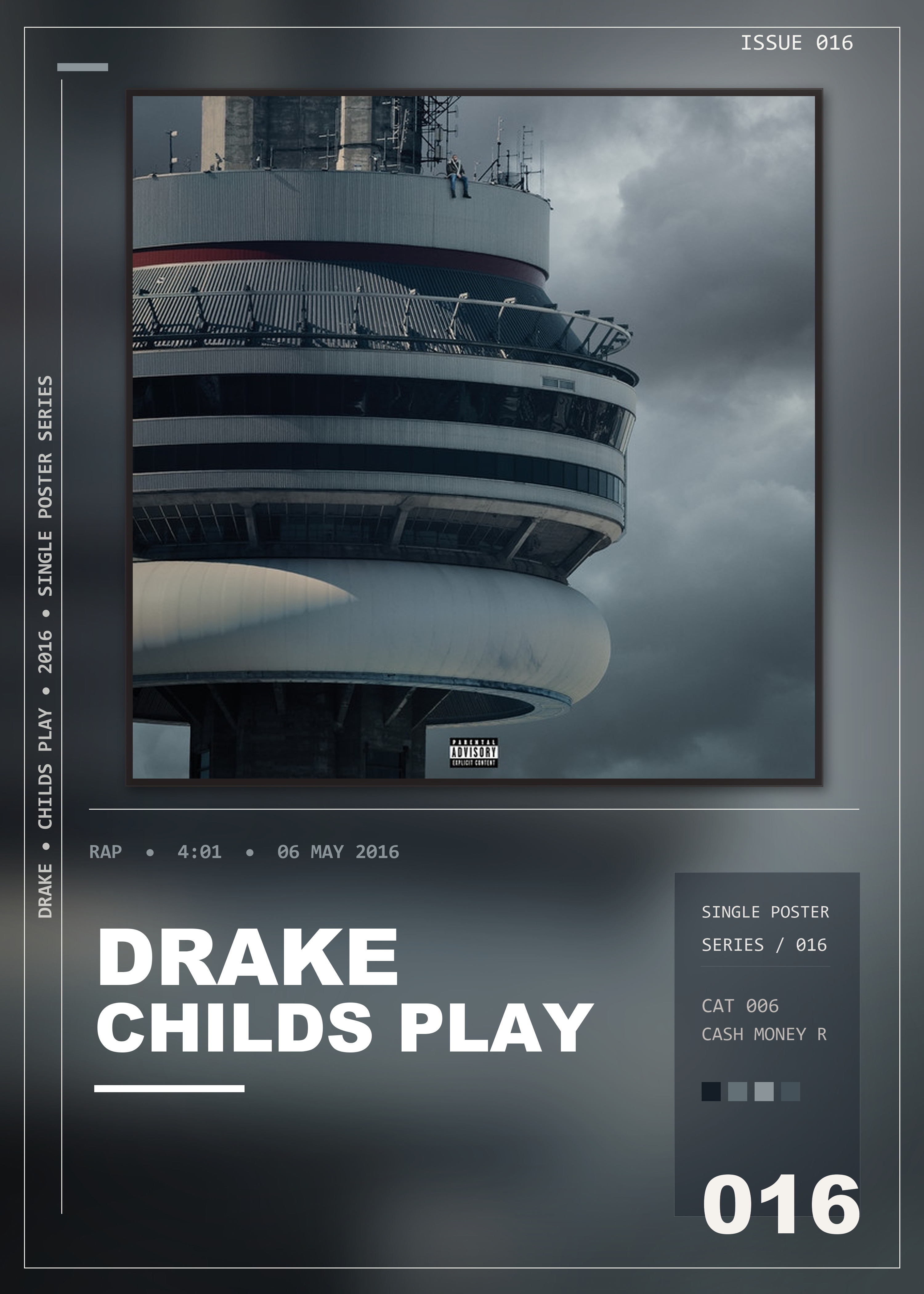 Music poster: Drake - Childs Play