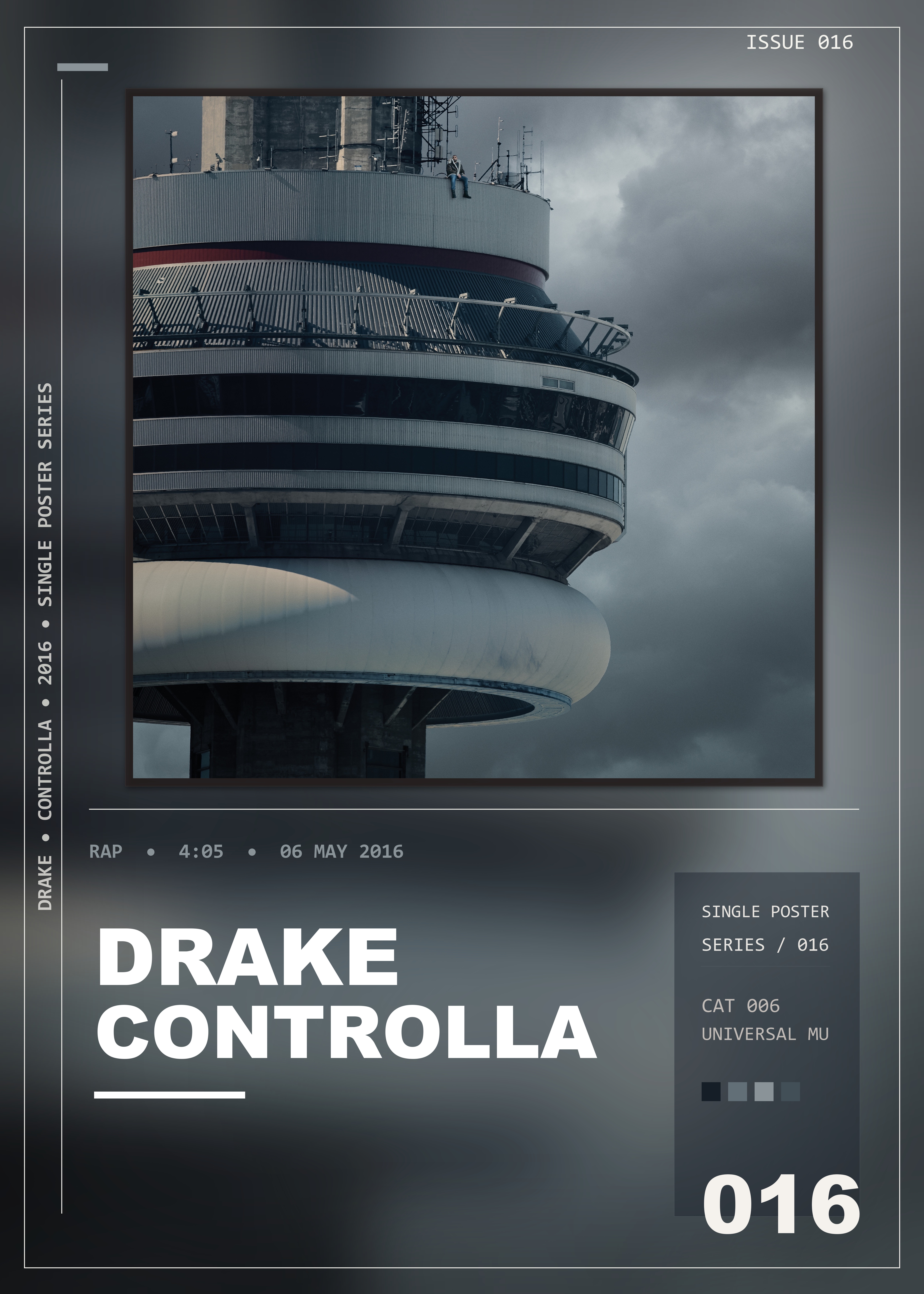 Music poster: Drake - Controlla