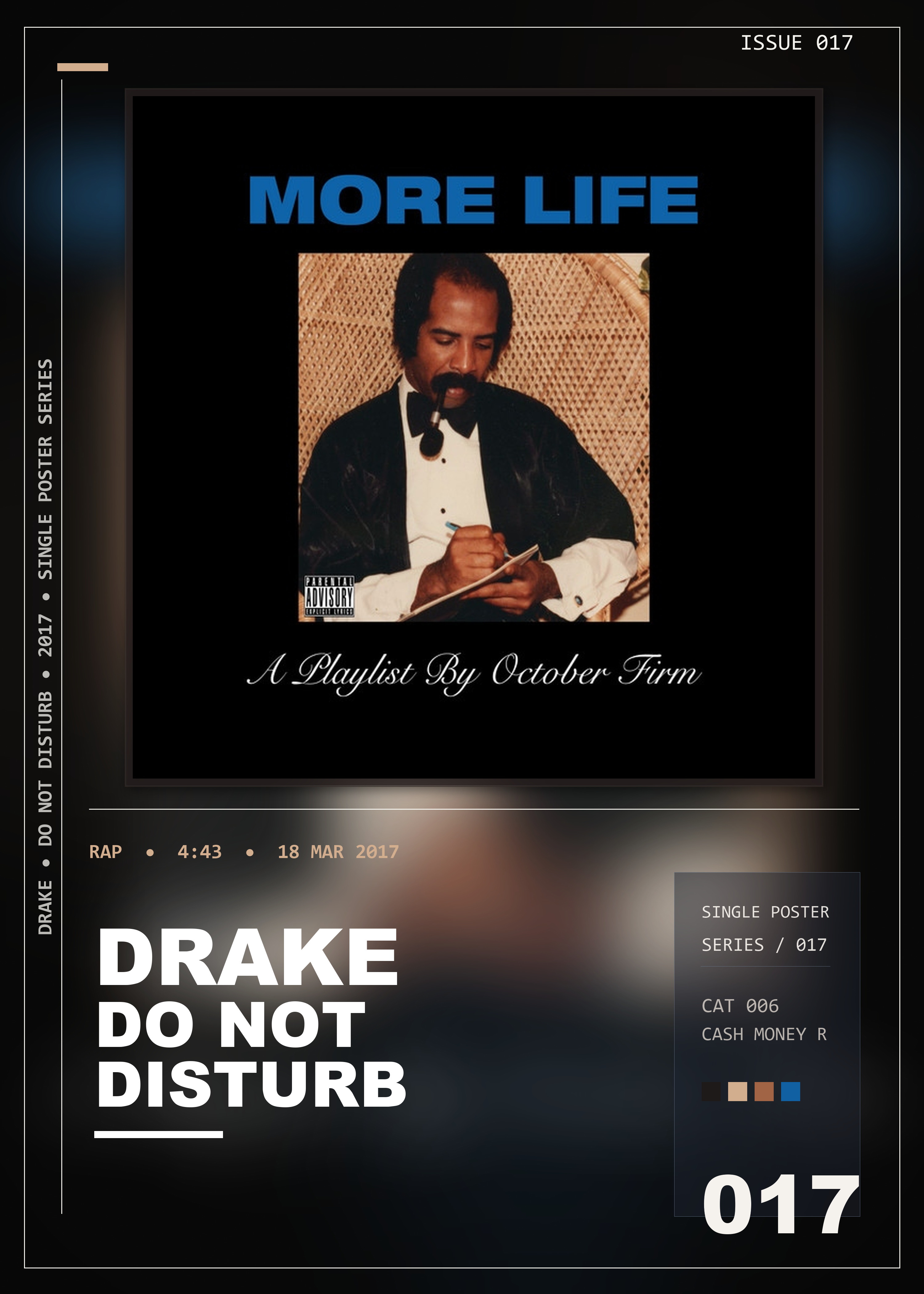 Music poster: Drake - Do Not Disturb