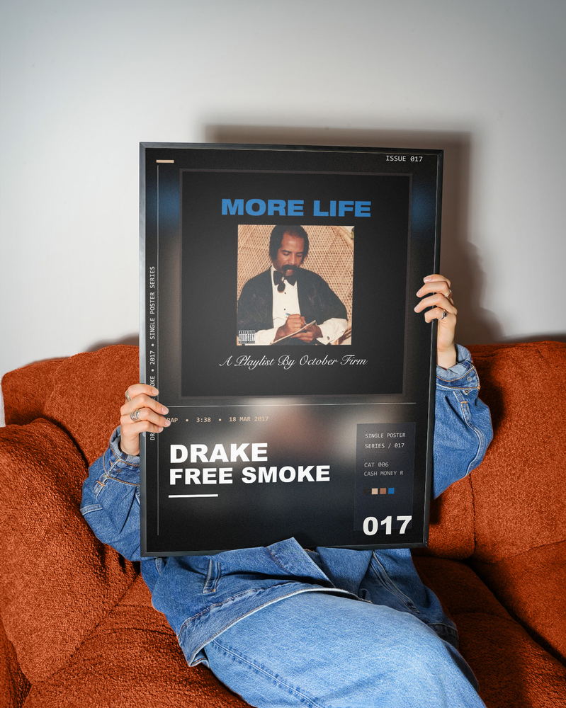 Music poster: Drake - Free Smoke