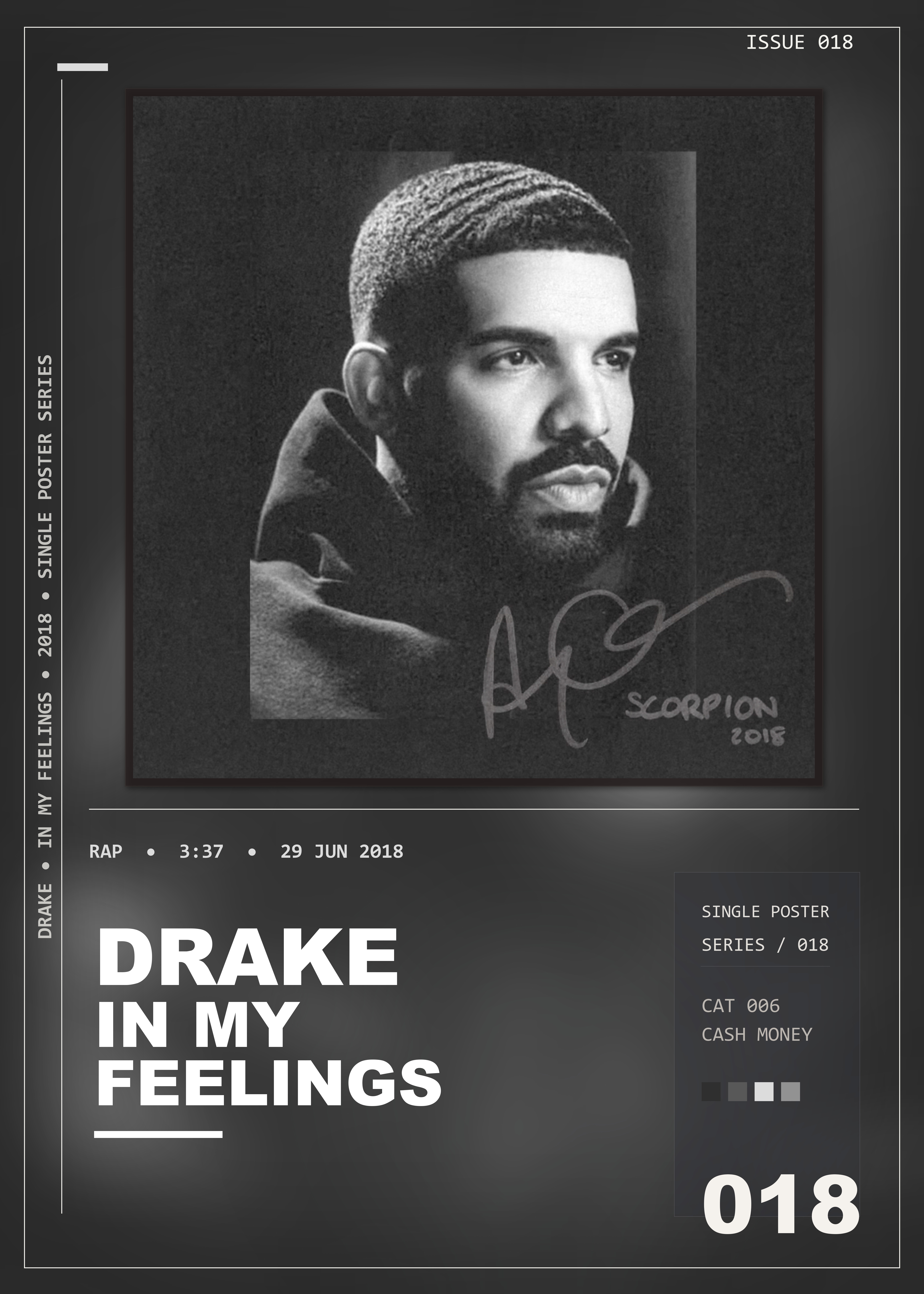 Music poster: Drake - In My Feelings