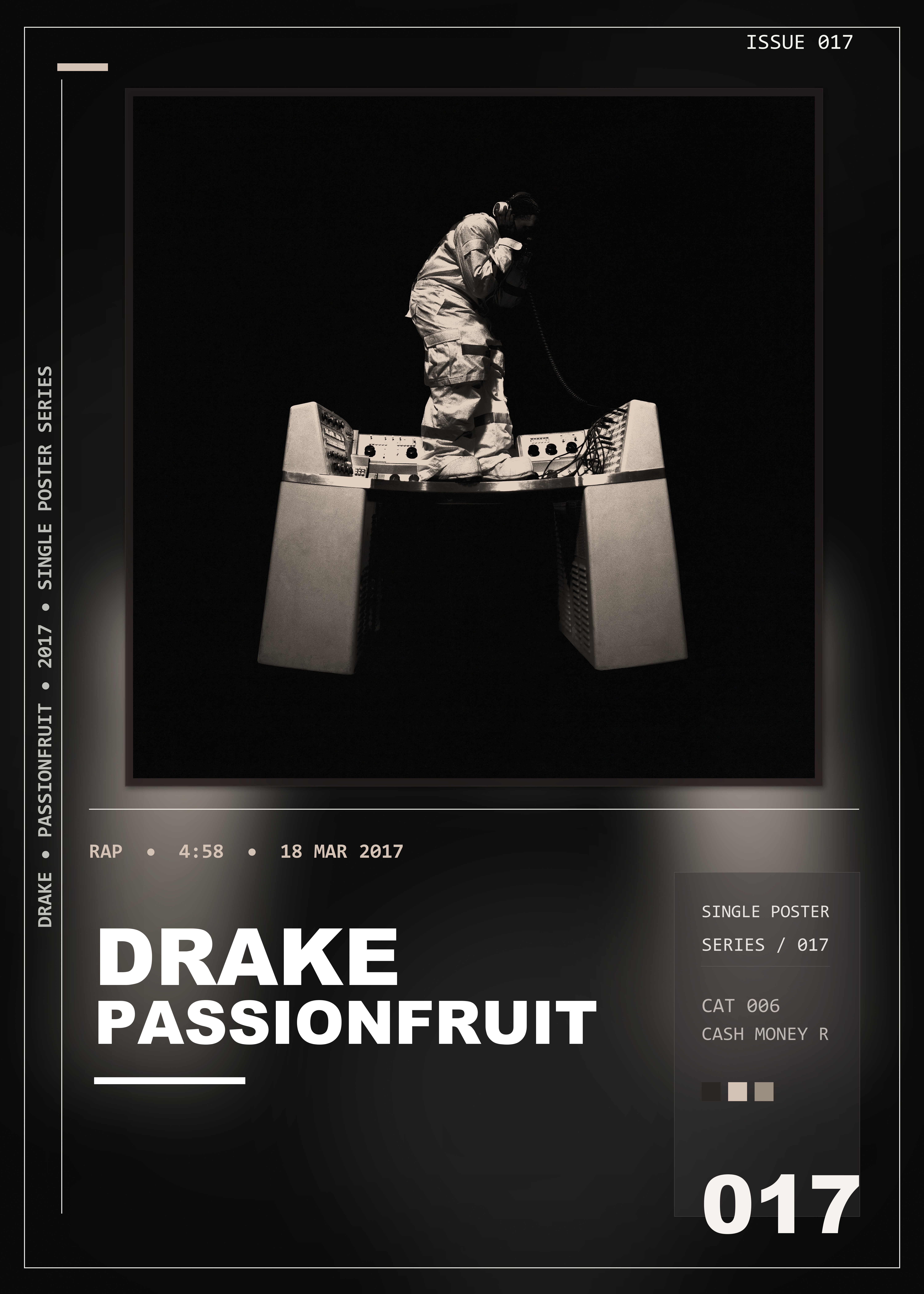 Music poster: Drake - Passionfruit