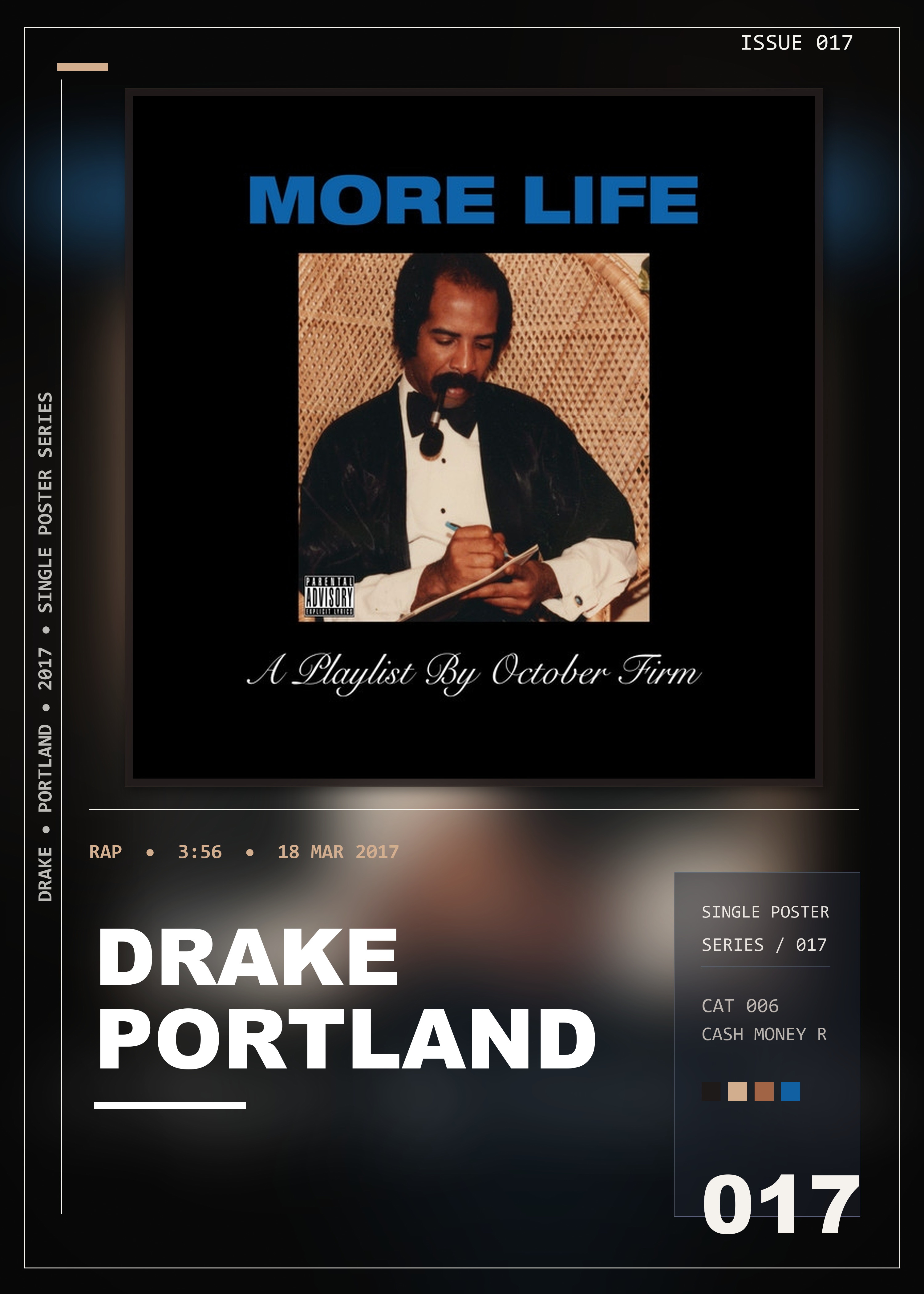 Music poster: Drake - Portland