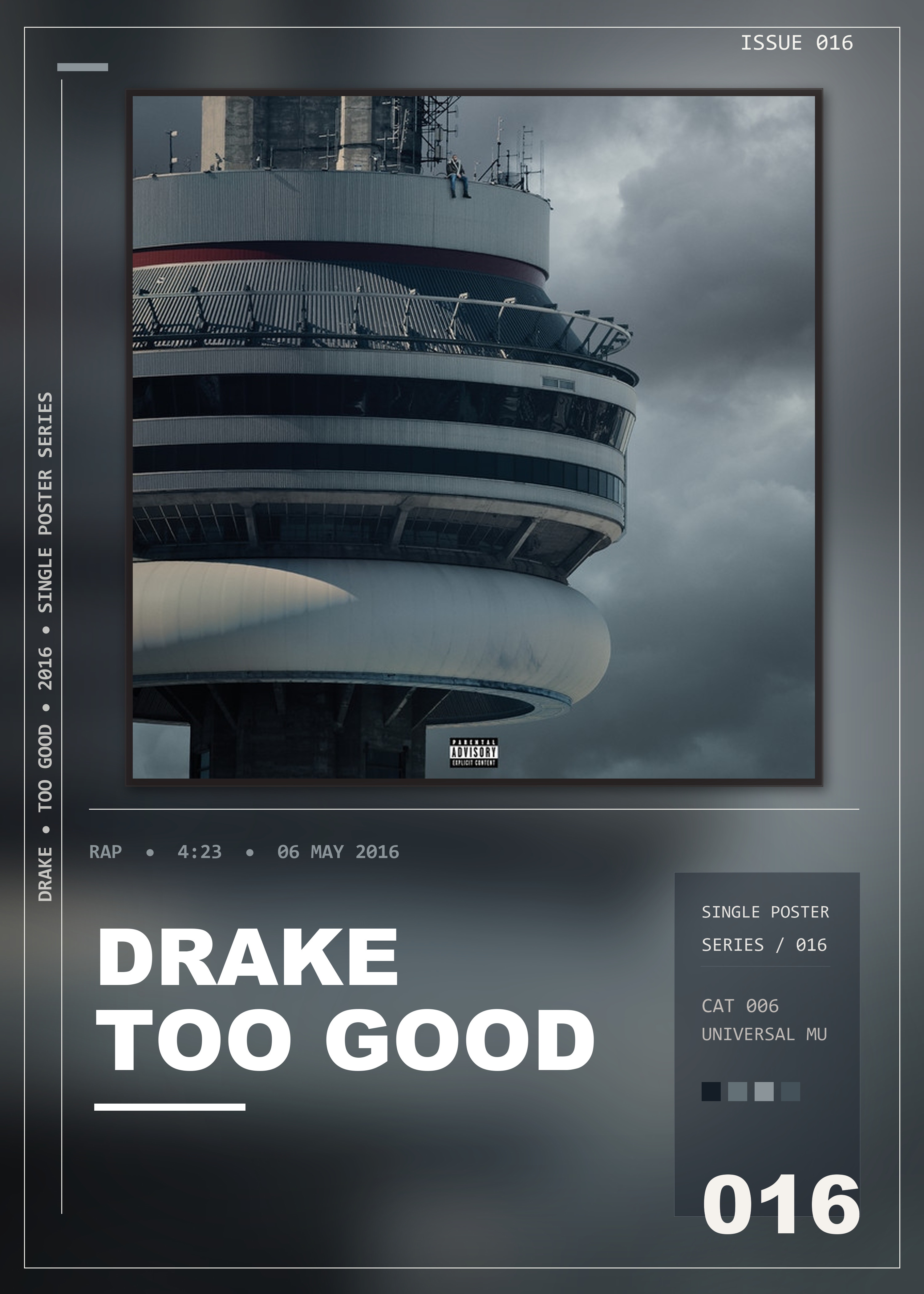 Music poster: Drake - Too Good
