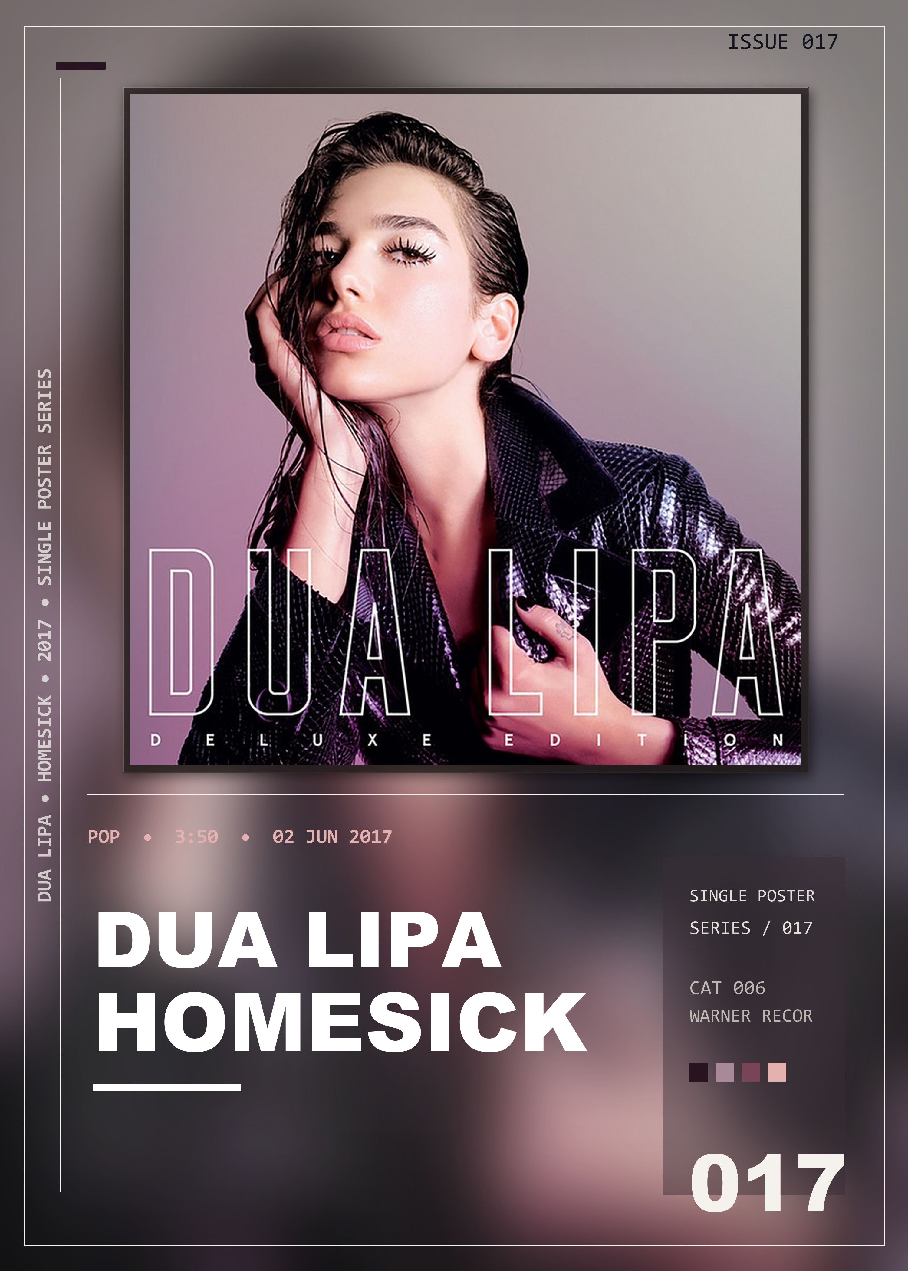 Music poster: Dua Lipa - Homesick