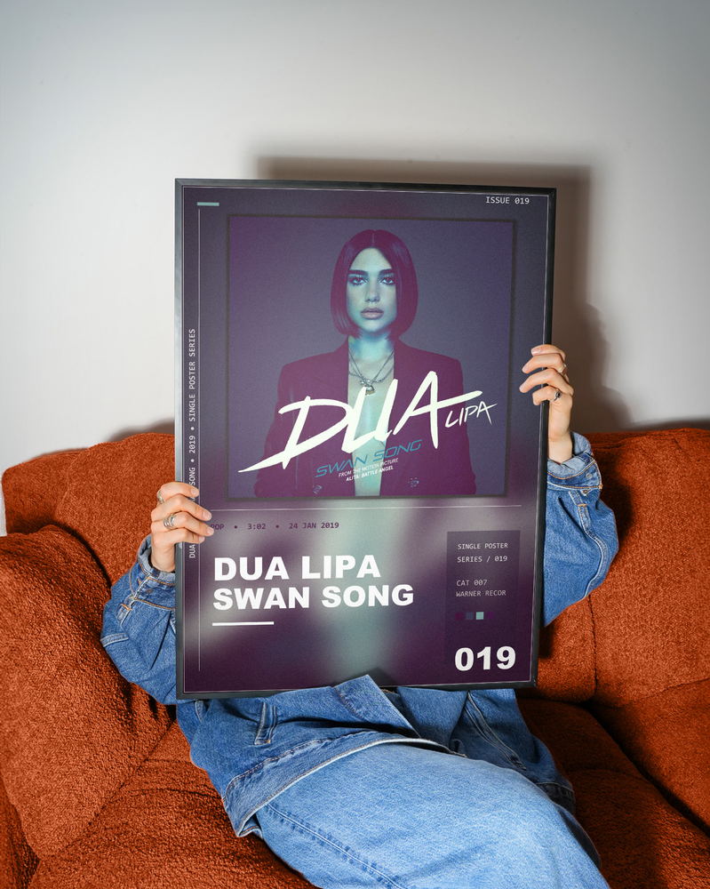 Music poster: Dua Lipa - Swan Song From the Motion Picture Alita Battle Angel