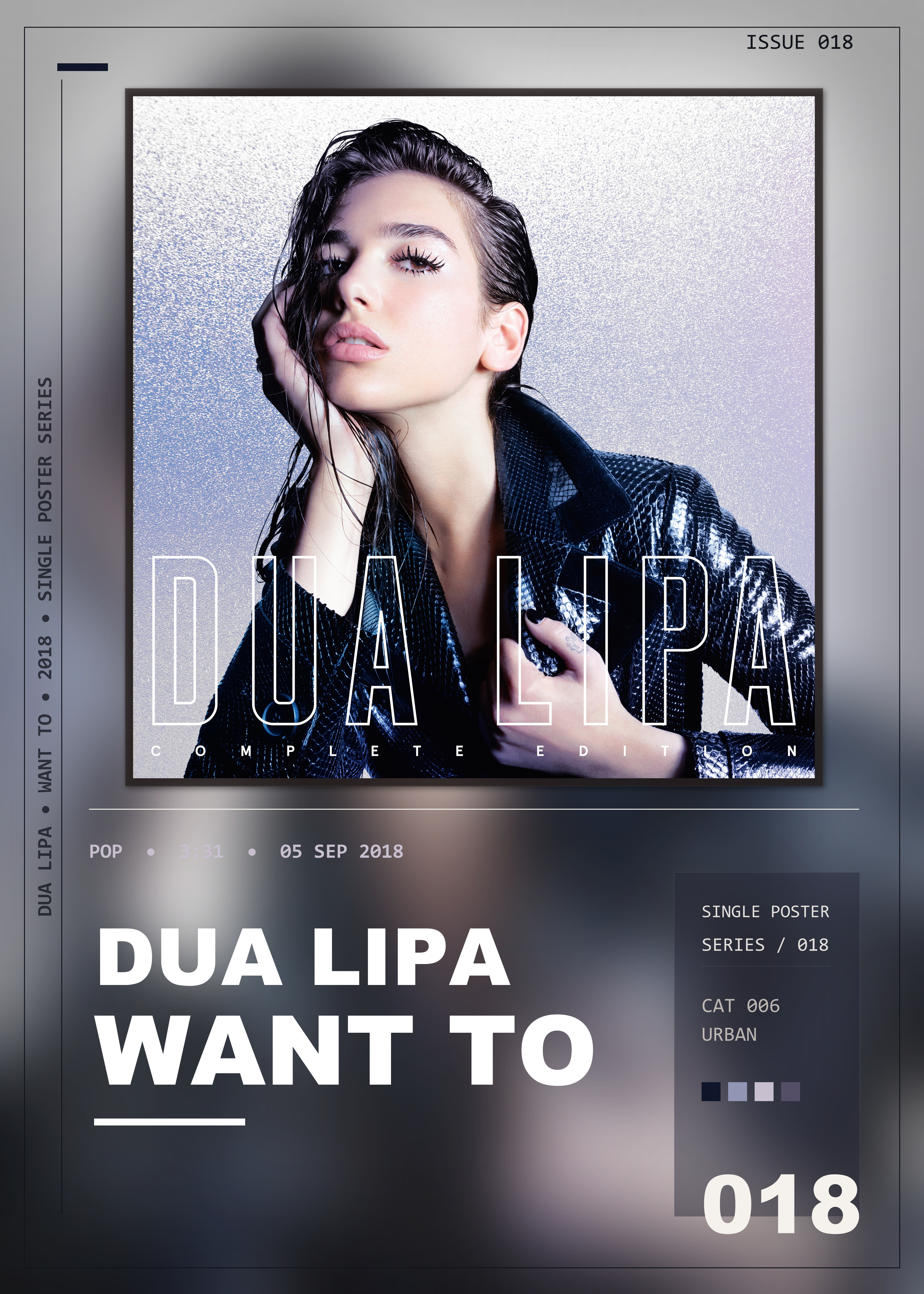 Music poster: Dua Lipa - Want To