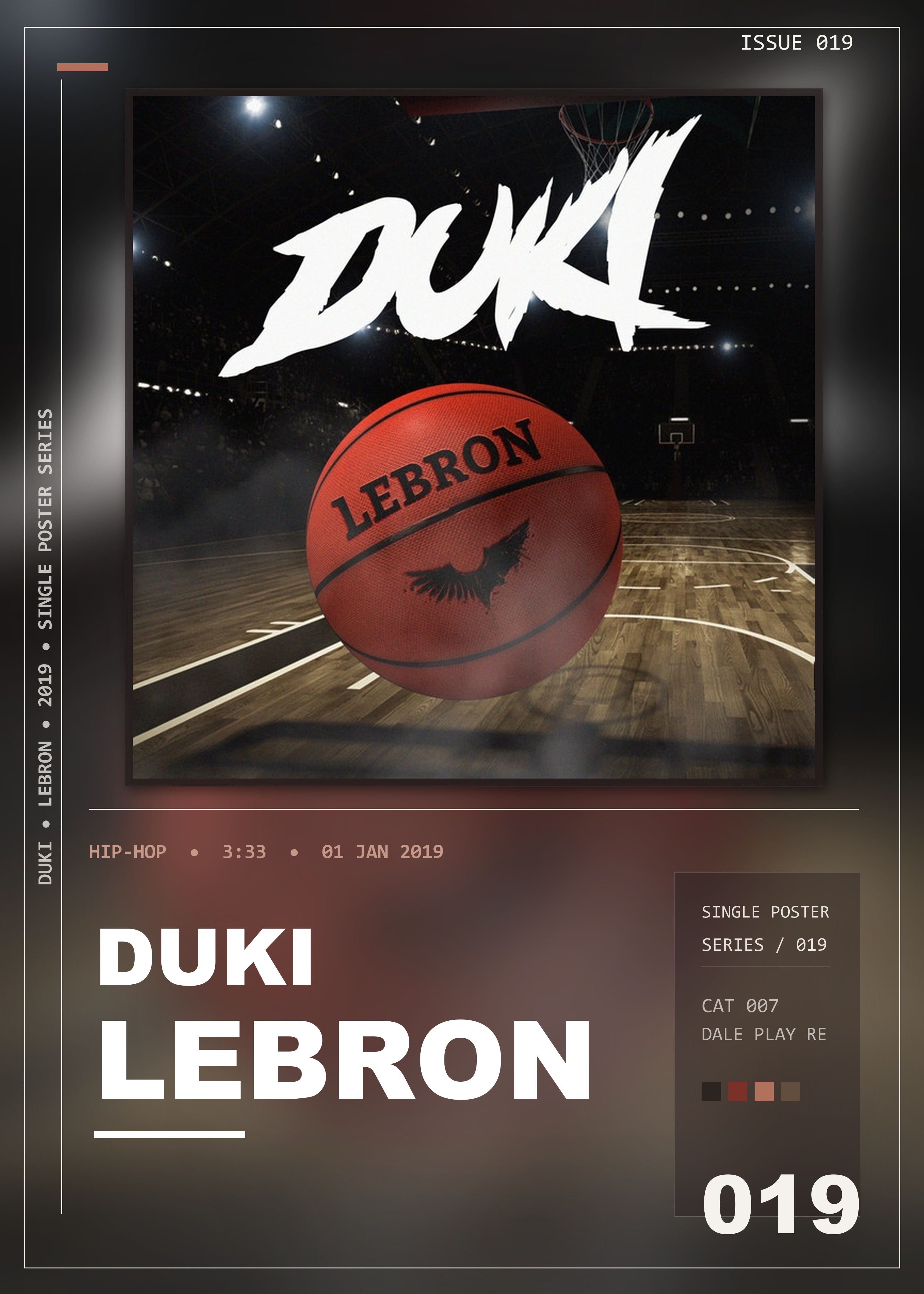 Music poster: Duki - LeBron