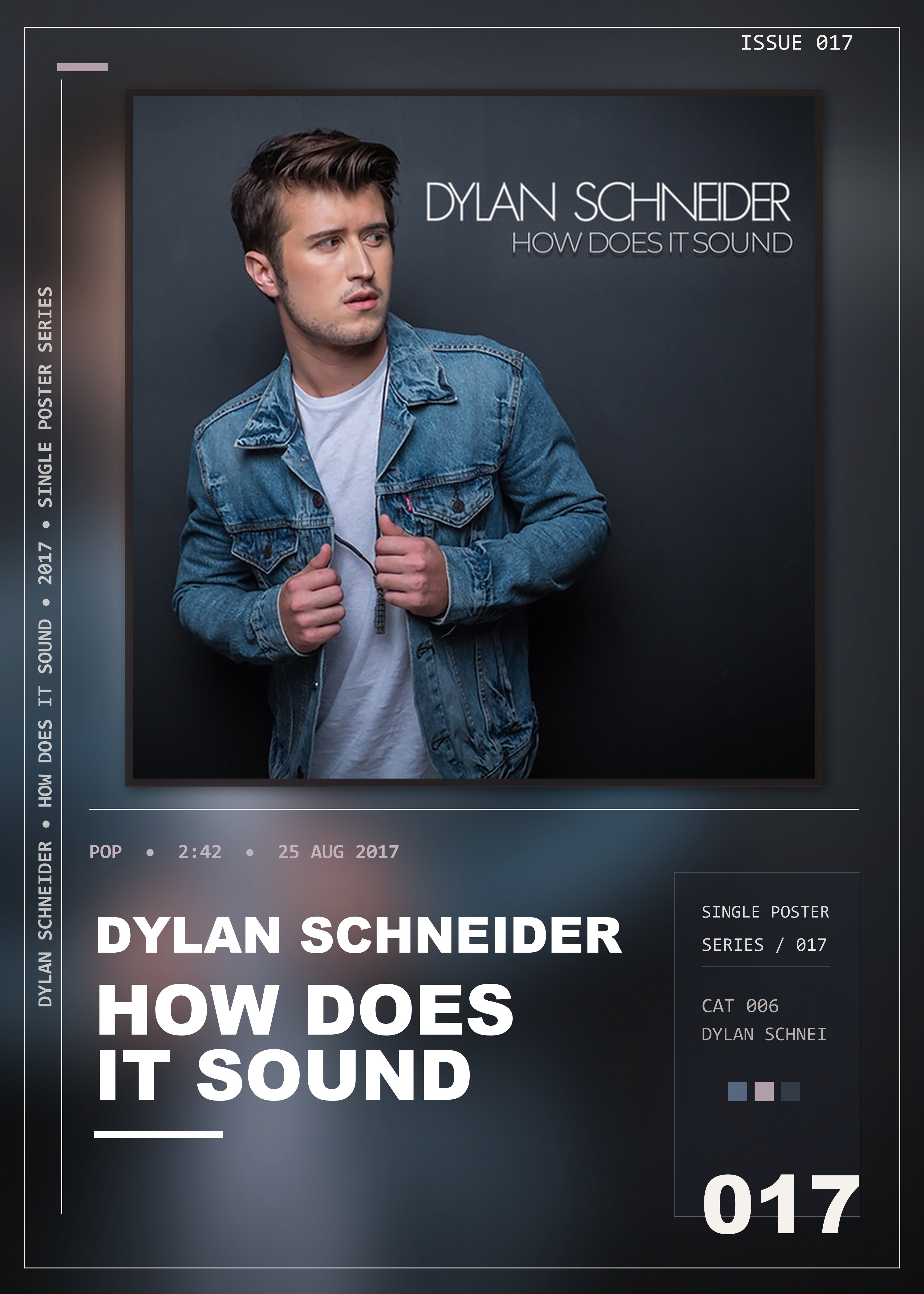 Music poster: Dylan Schneider - How Does It Sound