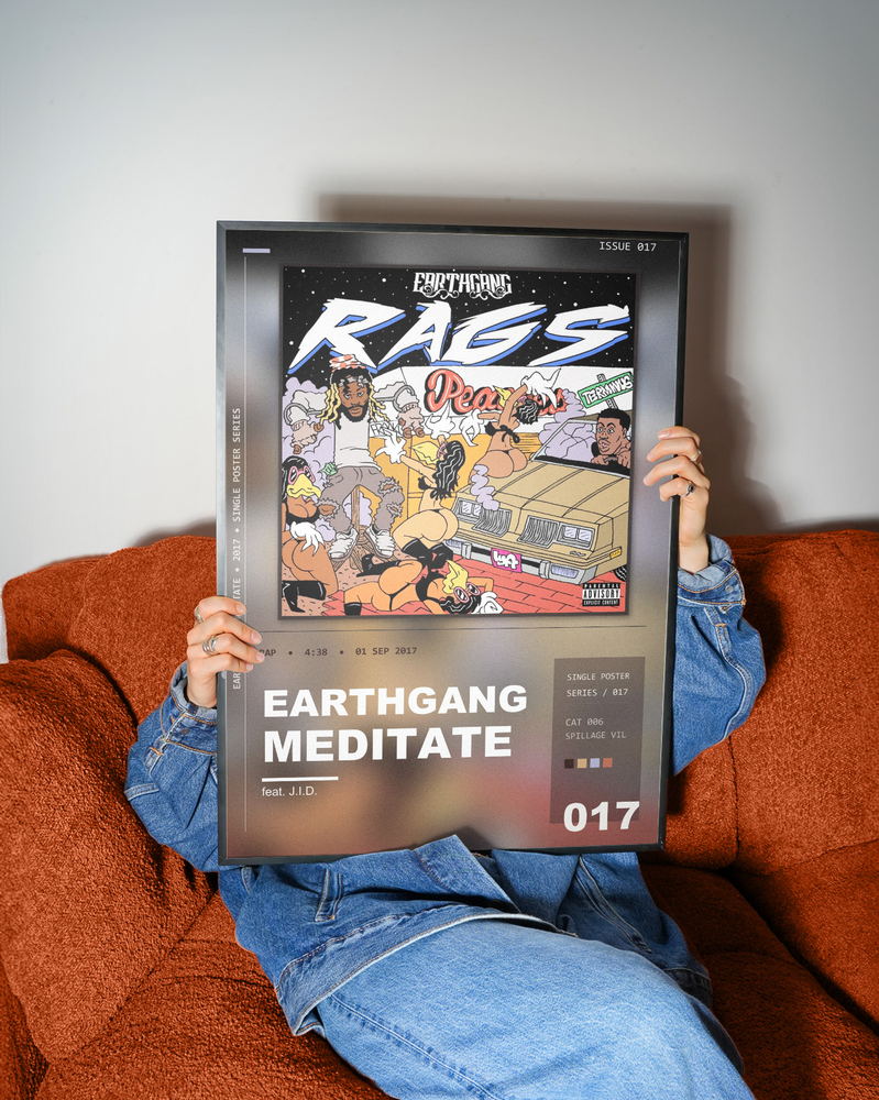 Music poster: EARTHGANG - Meditate feat JID