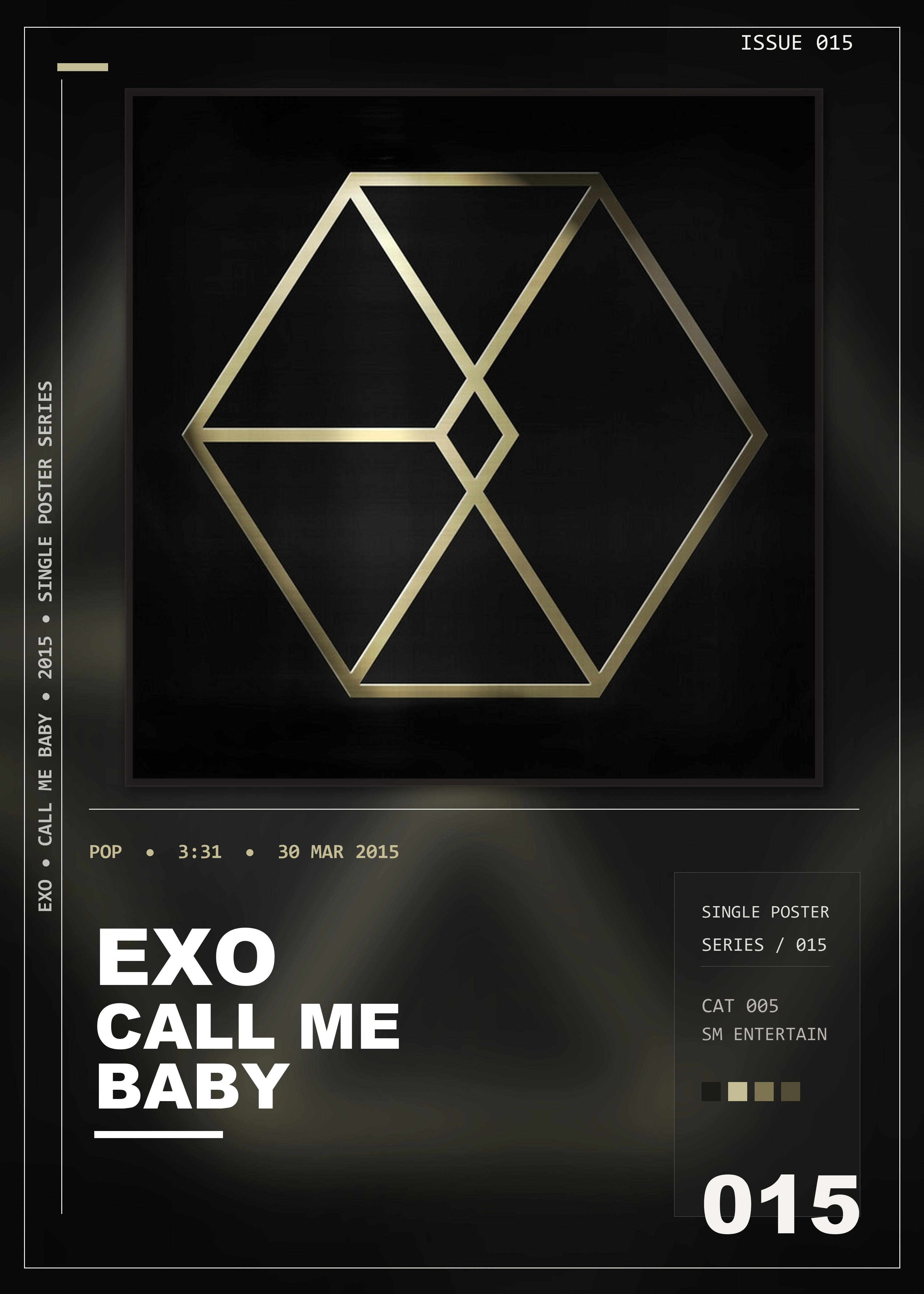 Music poster: EXO - CALL ME BABY