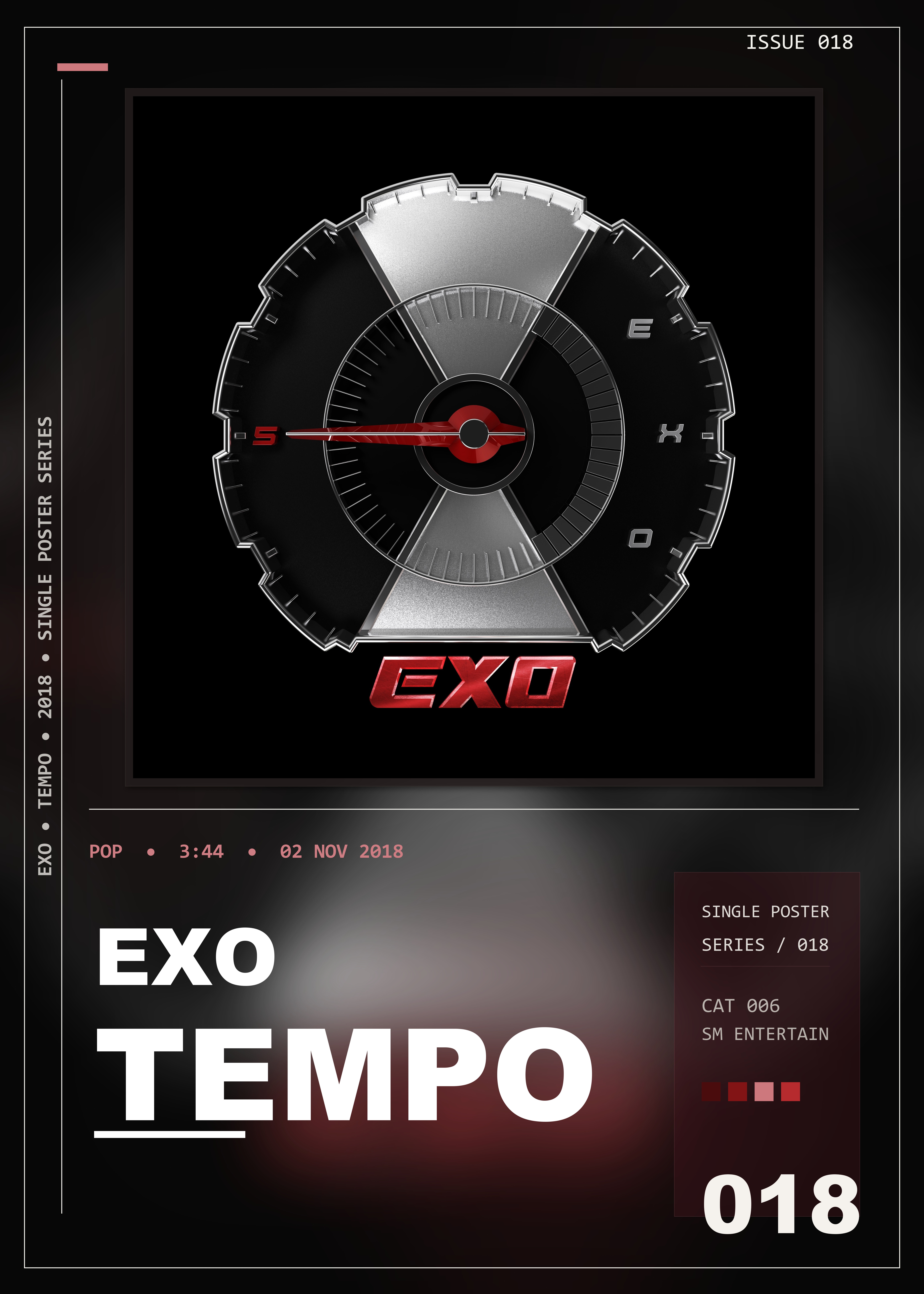 Music poster: EXO - Tempo