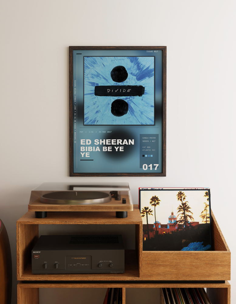 Music poster: Ed Sheeran - Bibia Be Ye Ye