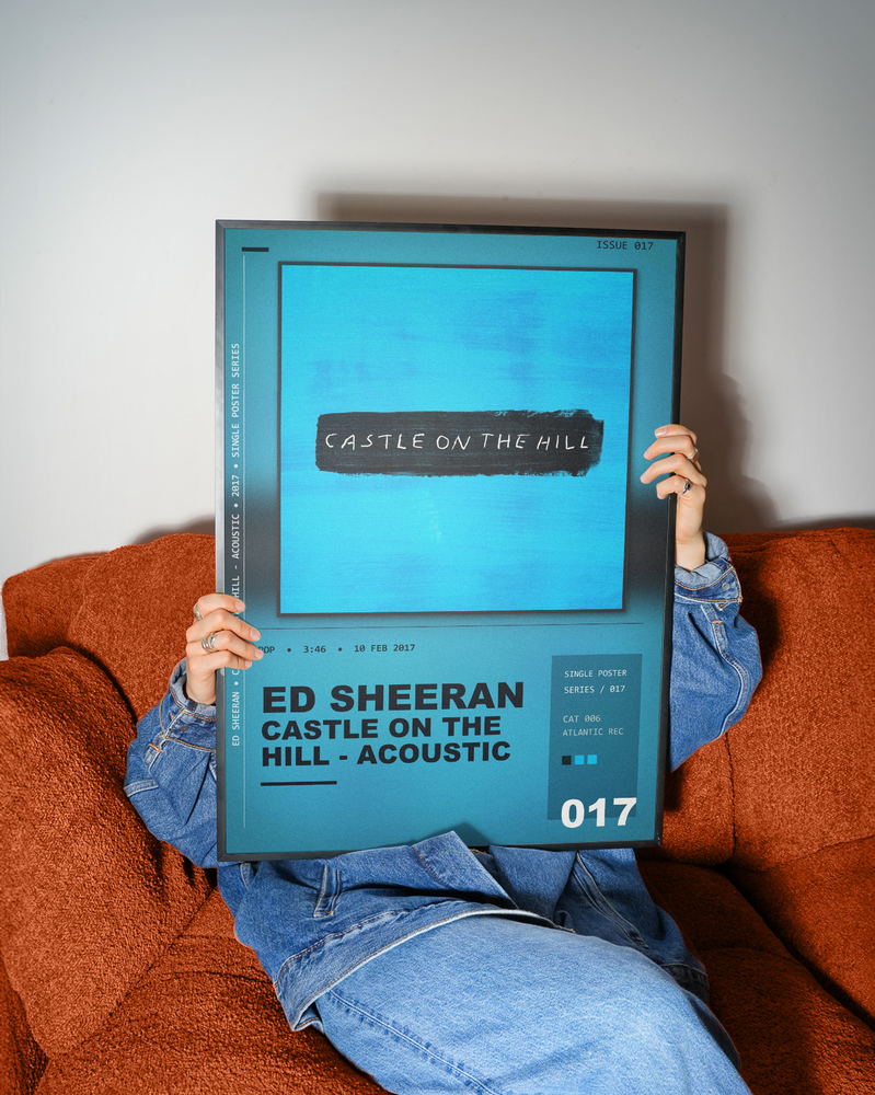 Music poster: Ed Sheeran - Castle on the Hill - Acoustic