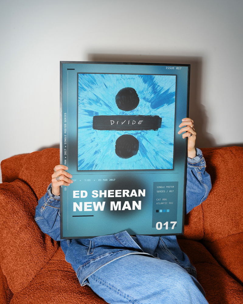 Music poster: Ed Sheeran - New Man