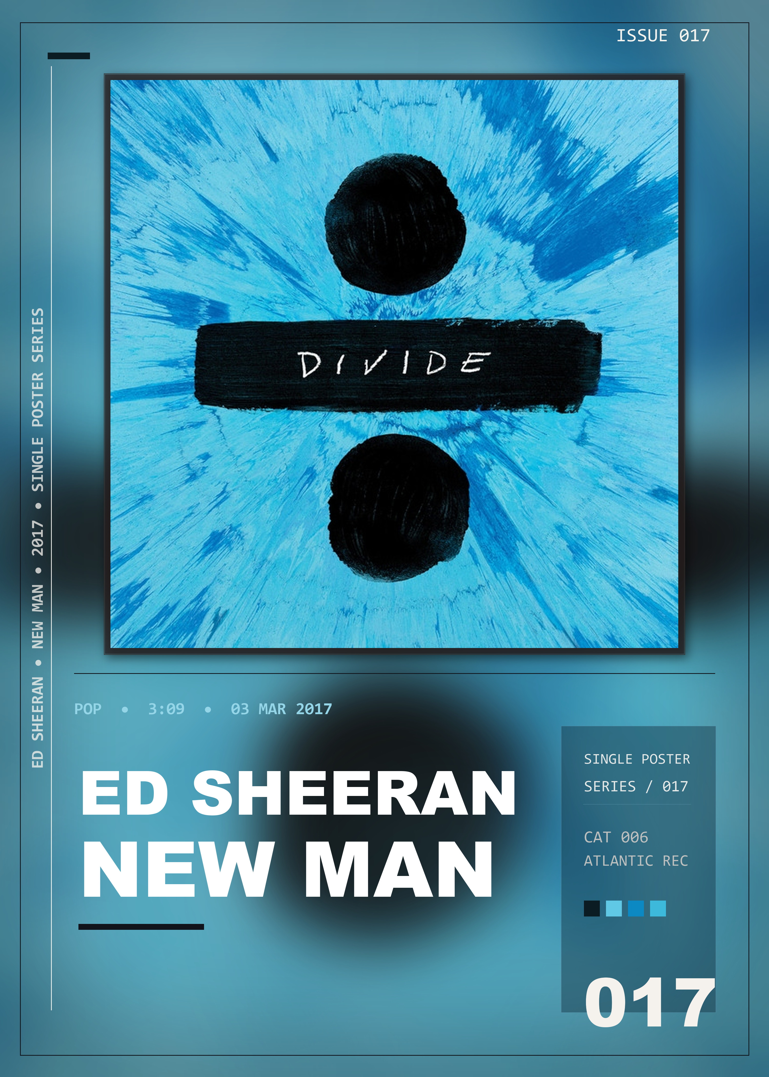 Music poster: Ed Sheeran - New Man