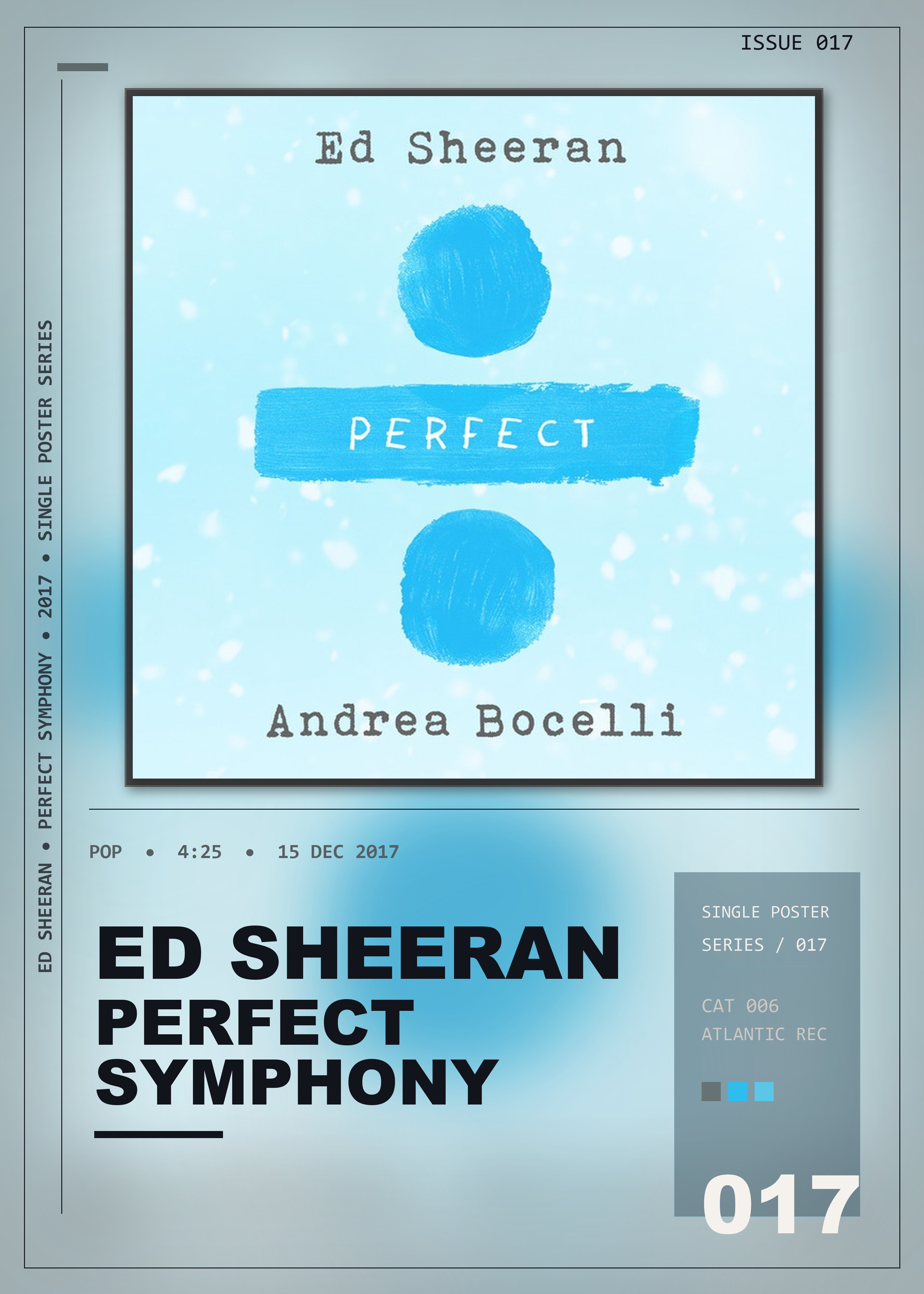 Music poster: Ed Sheeran - Perfect Symphony Ed Sheeran Andrea Bocelli