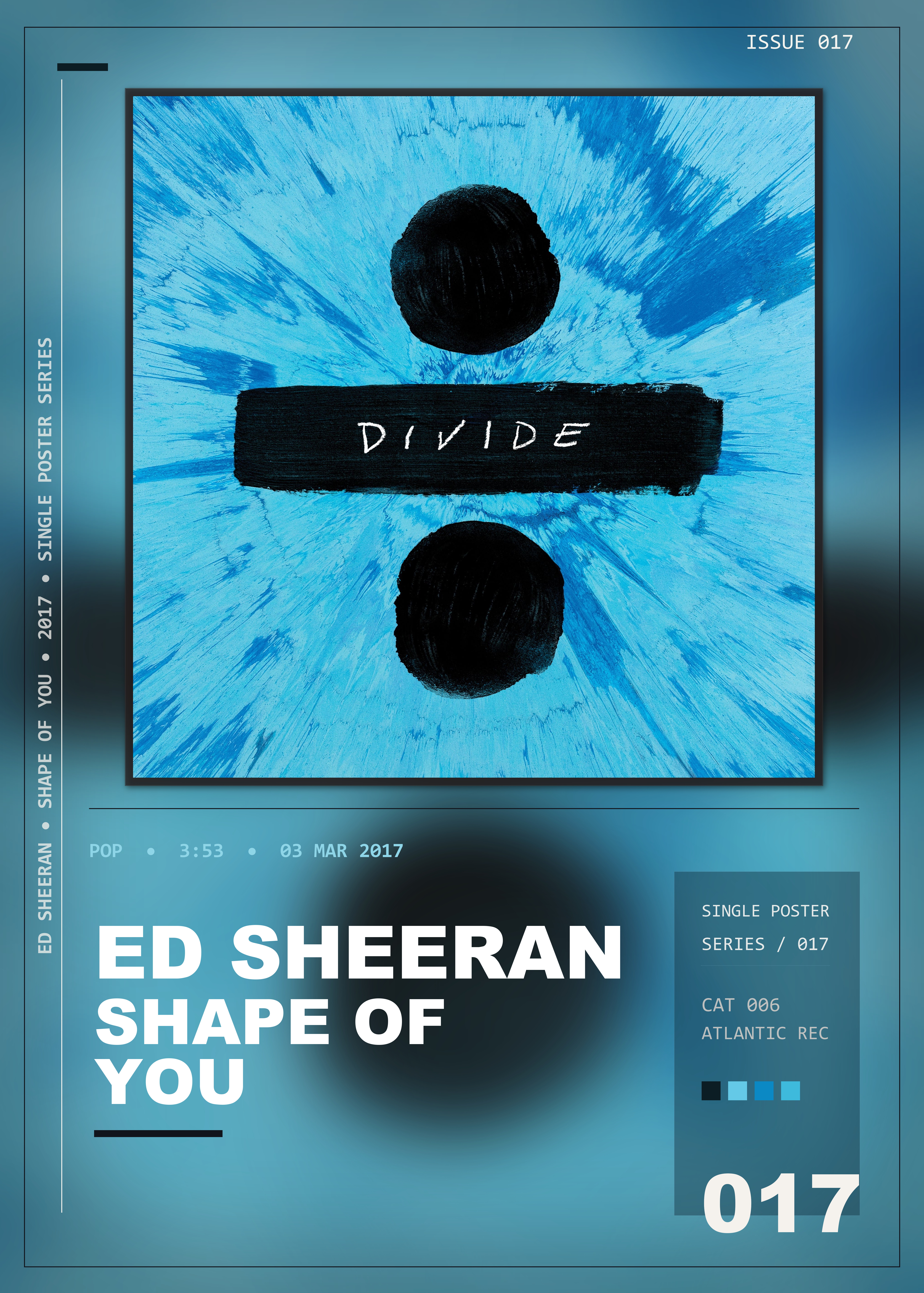 Music poster: Ed Sheeran - Shape of You