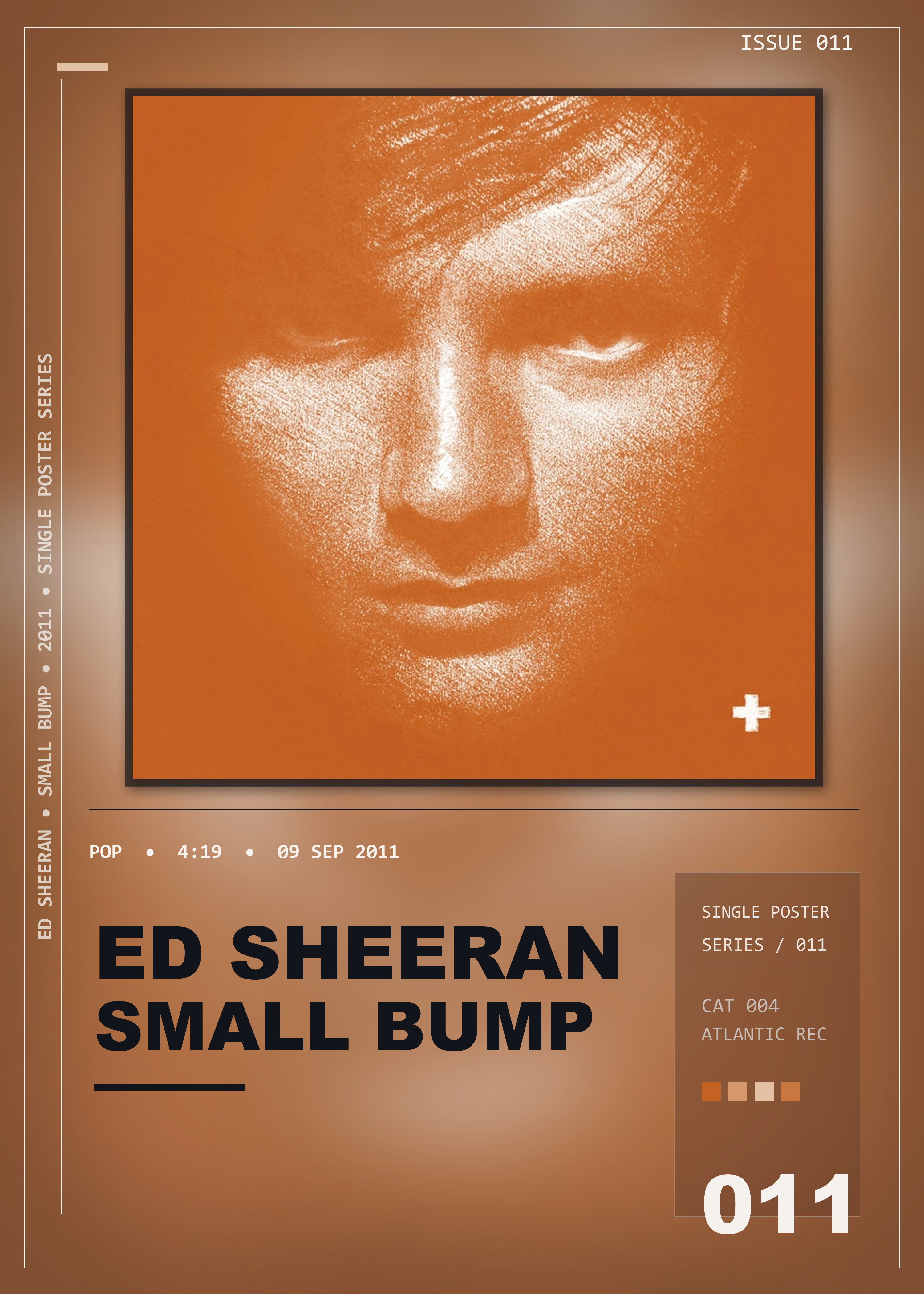 Music poster: Ed Sheeran - Small Bump