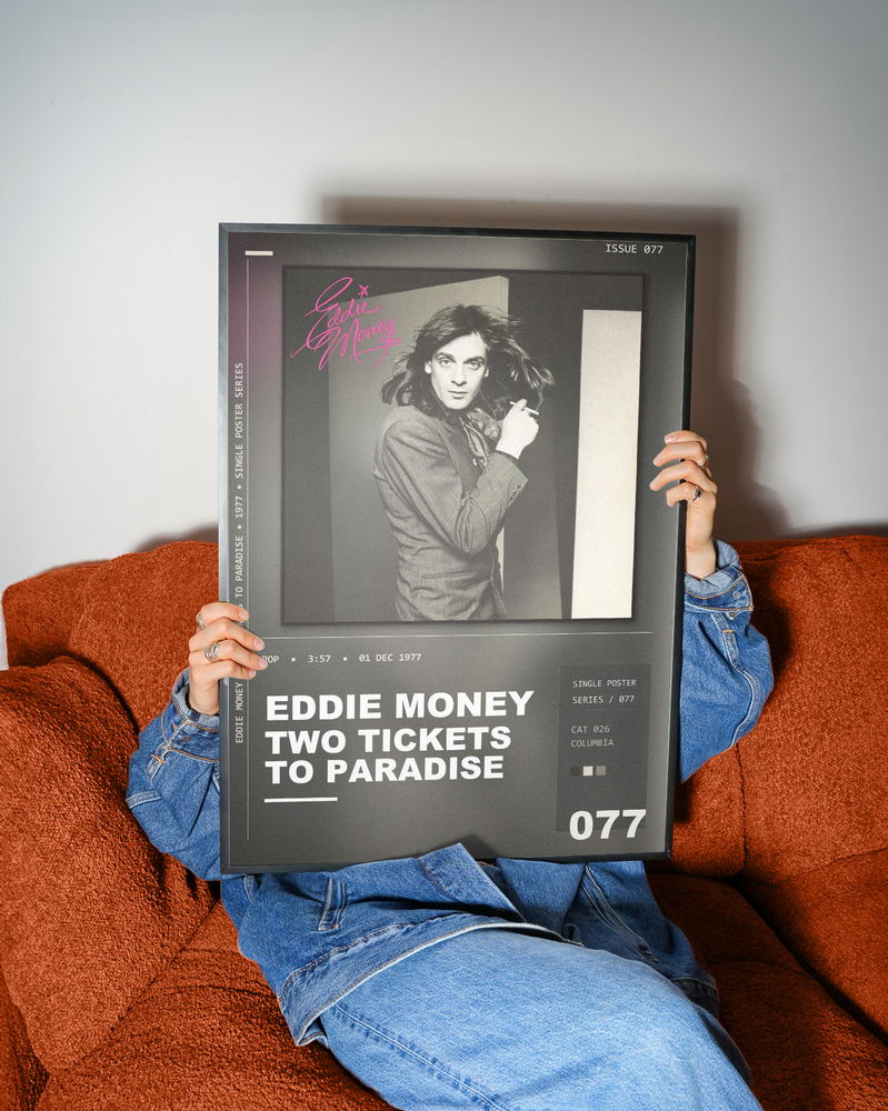 Music poster: Eddie Money - Two Tickets to Paradise