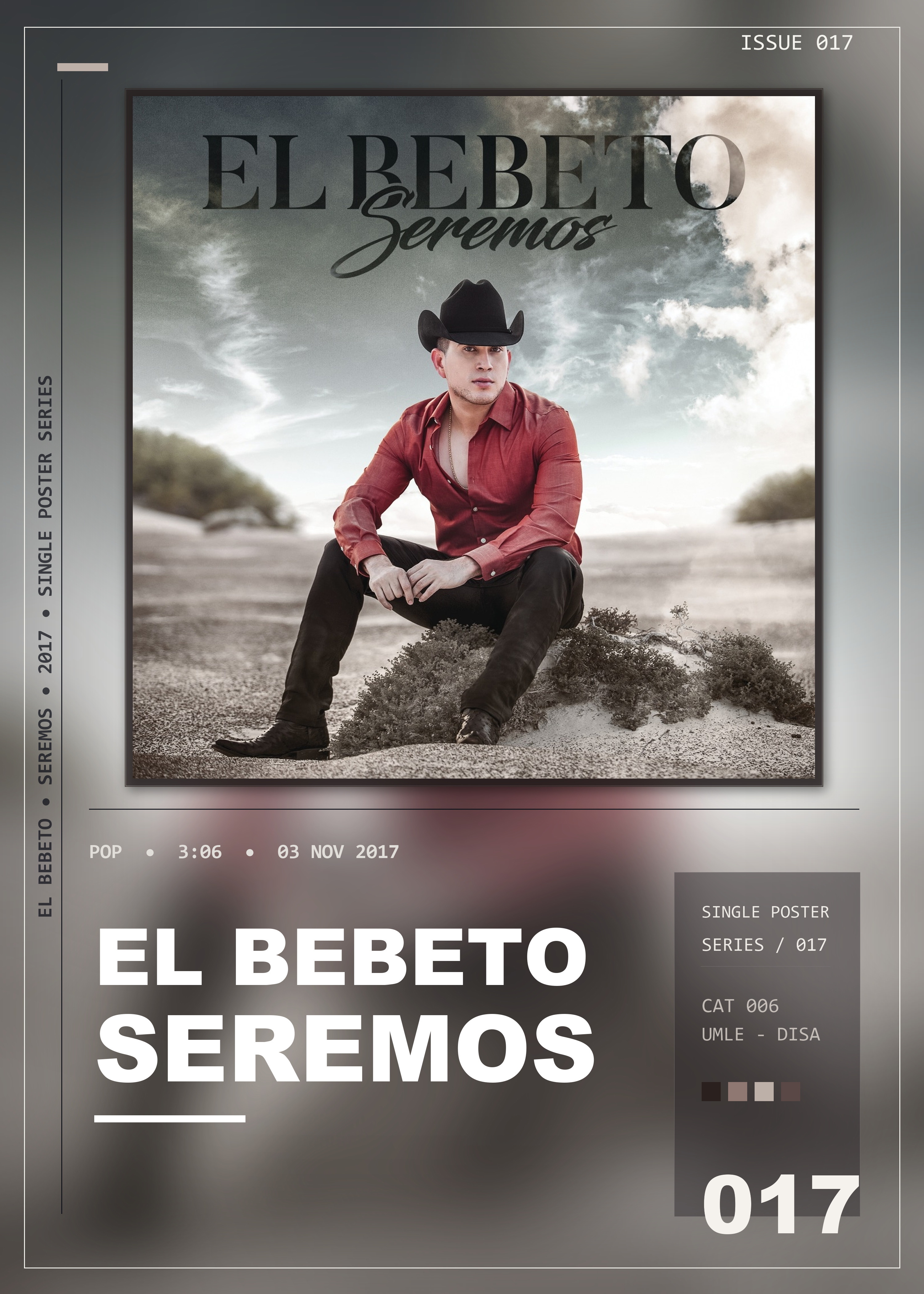 Music poster: El Bebeto - Seremos