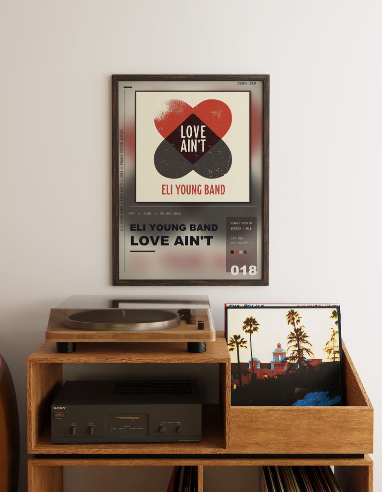 Music poster: Eli Young Band - Love Aint