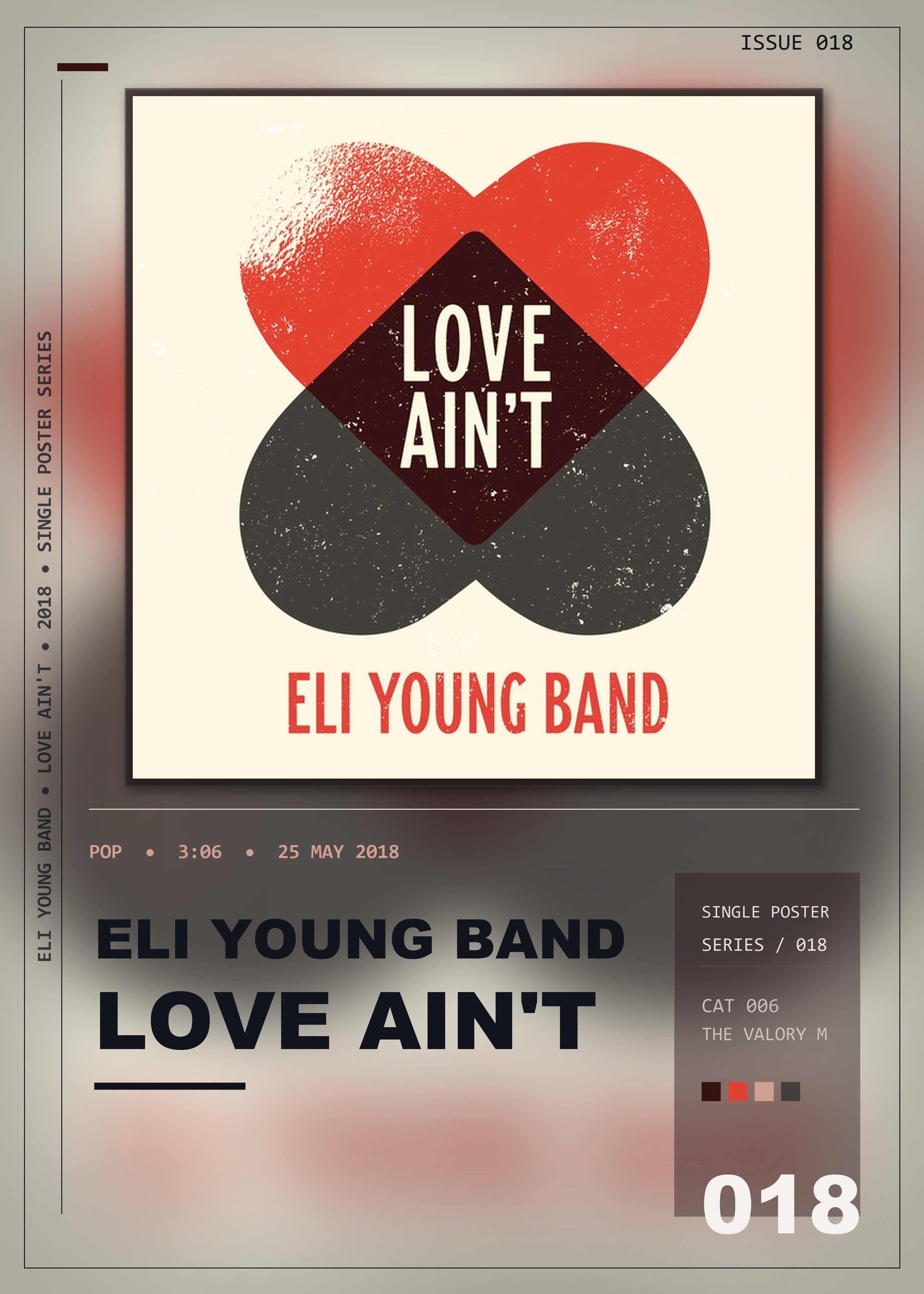 Music poster: Eli Young Band - Love Aint