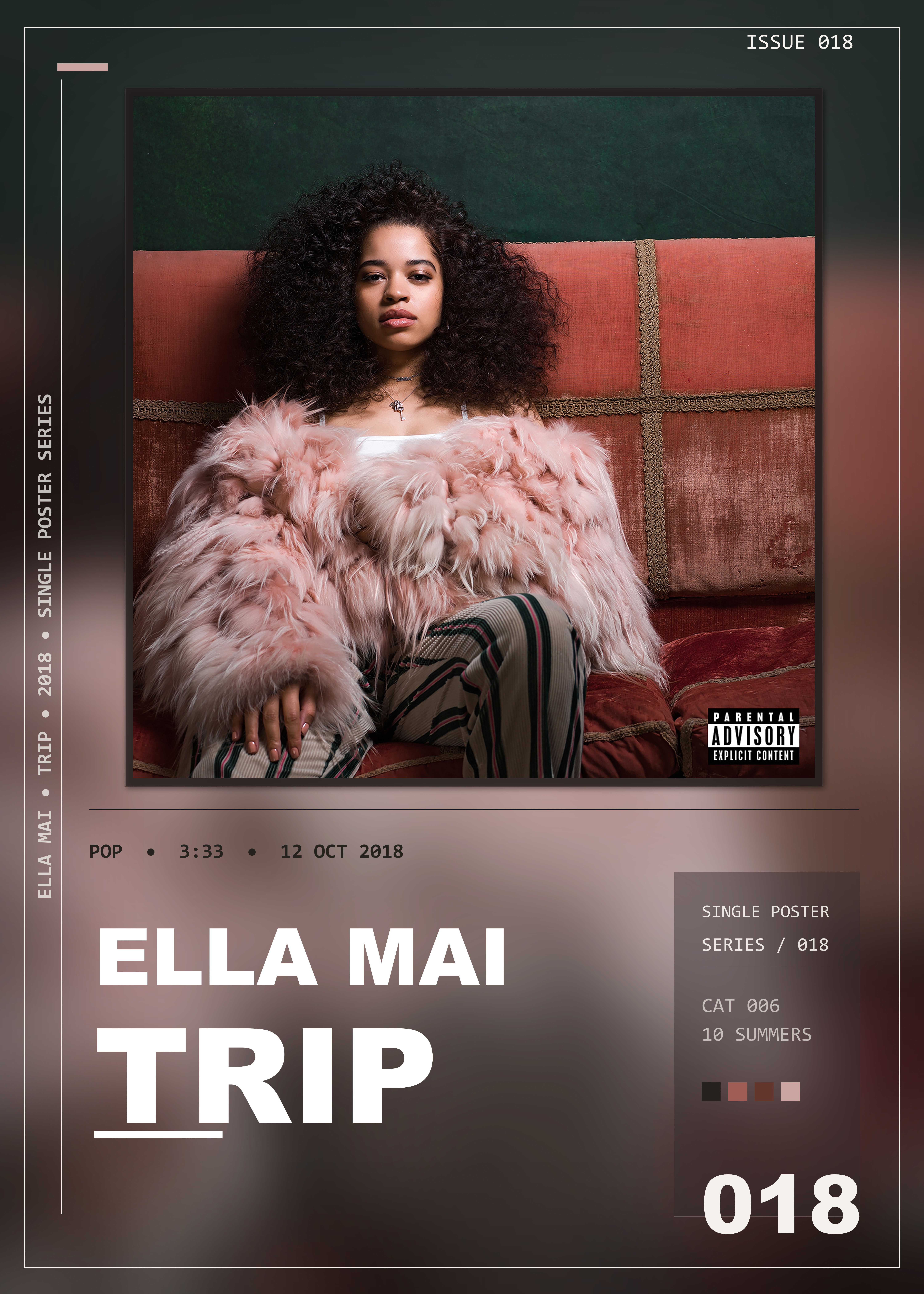 Music poster: Ella Mai - Trip
