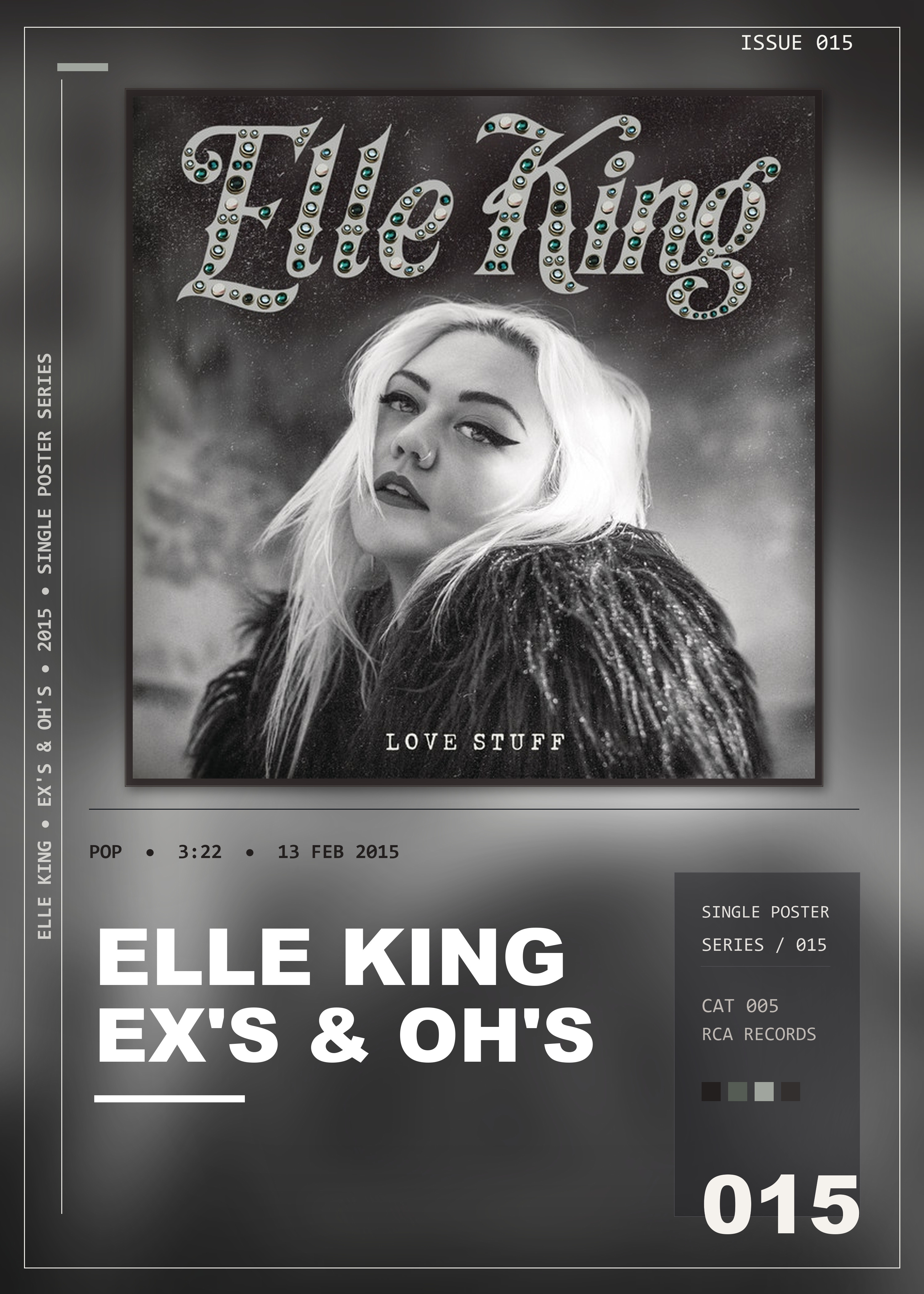 Music poster: Elle King - Exs Ohs