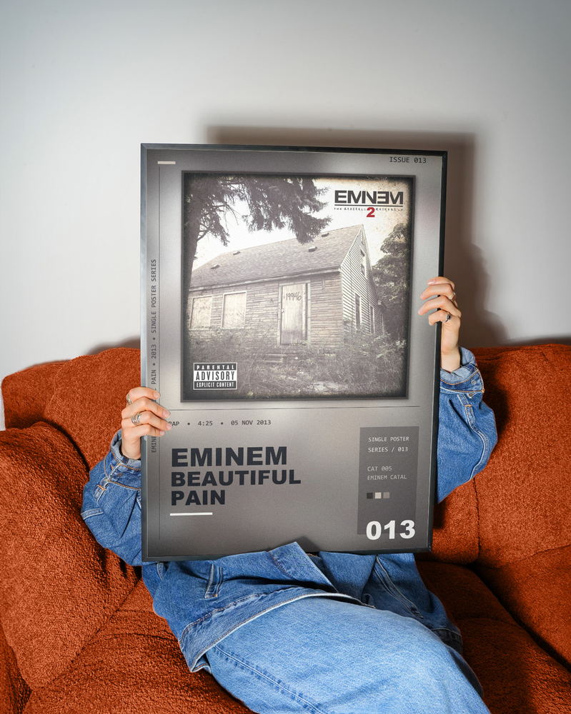 Music poster: Eminem - Beautiful Pain