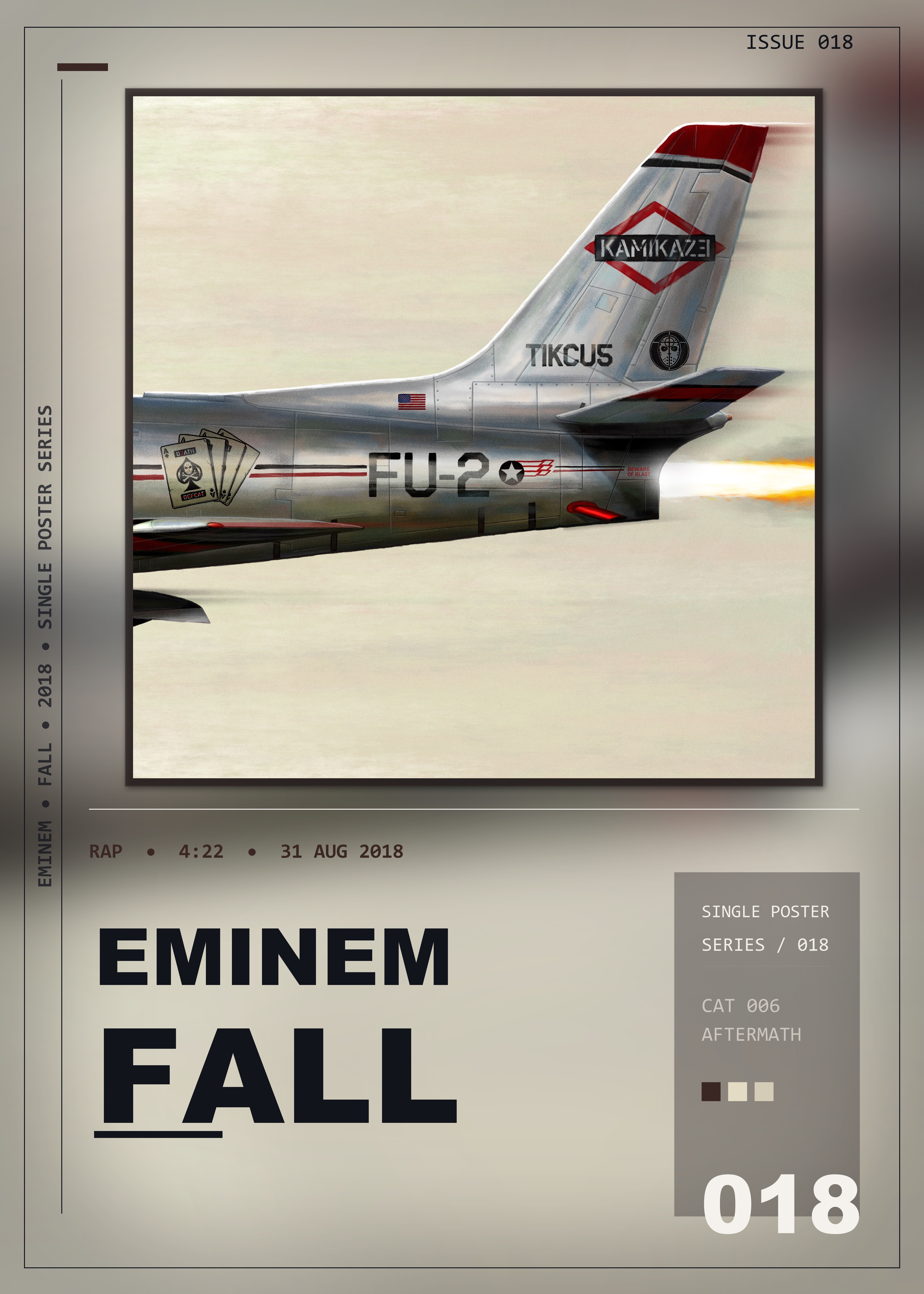 Music poster: Eminem - Fall