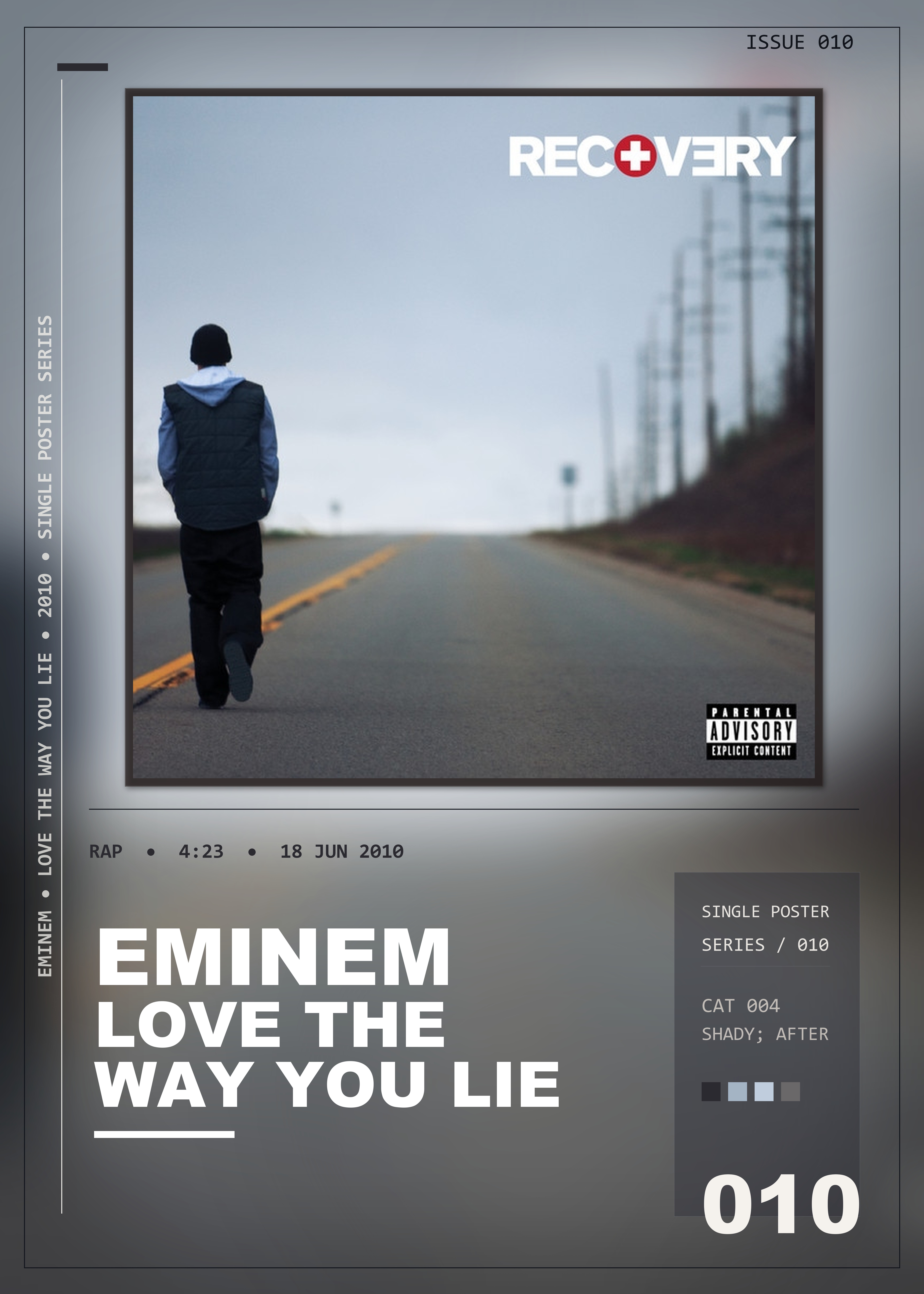 Music poster: Eminem - Love The Way You Lie