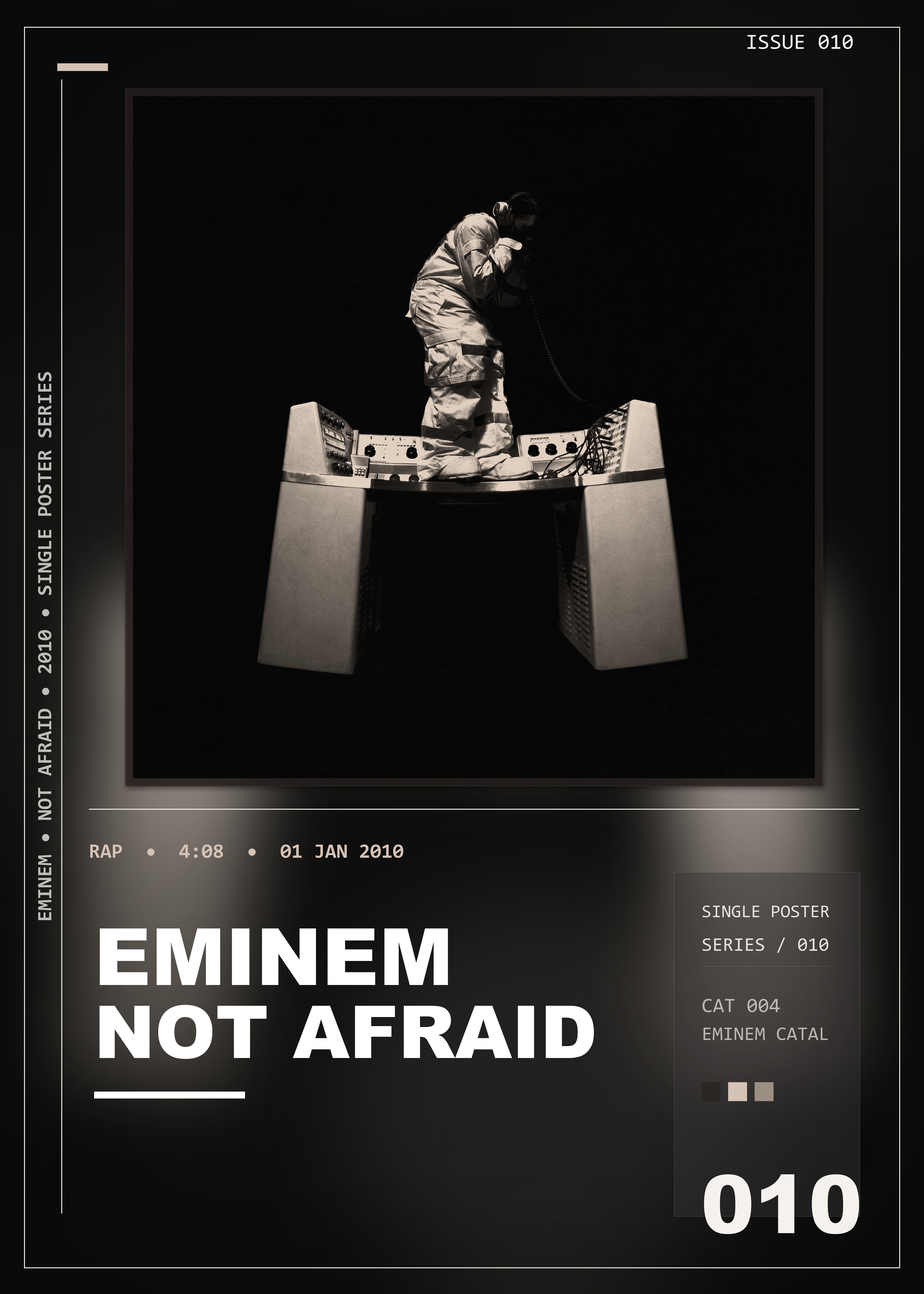 Music poster: Eminem - Not Afraid