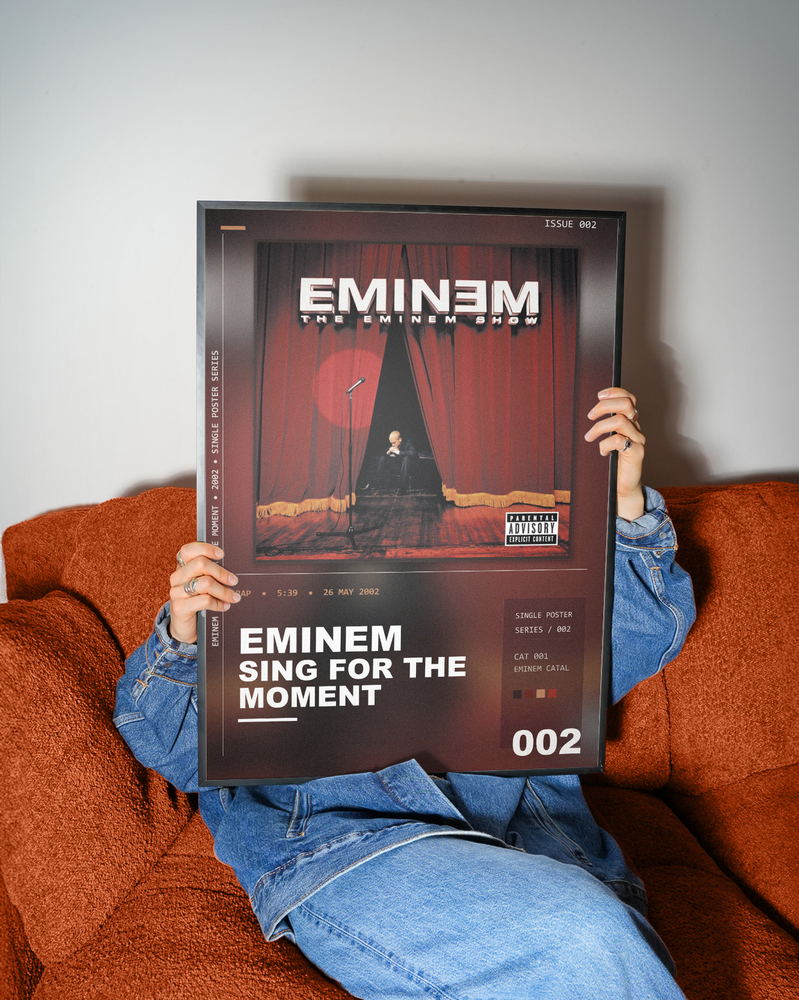 Music poster: Eminem - Sing For The Moment
