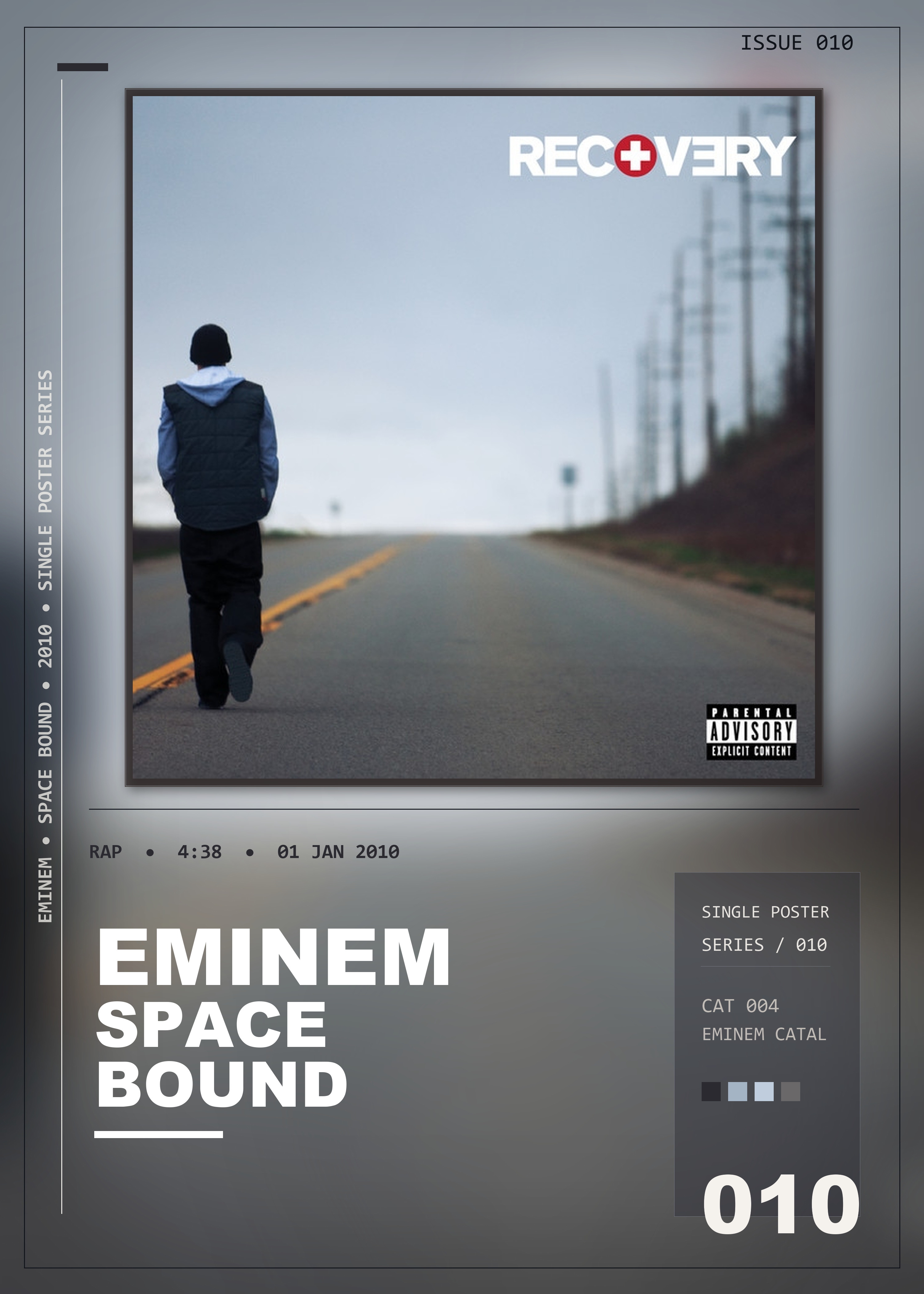Music poster: Eminem - Space Bound