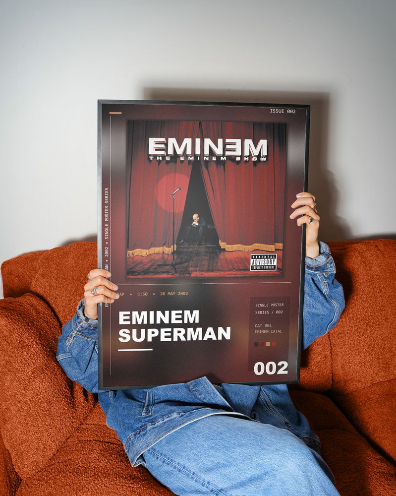 Music poster: Eminem - Superman