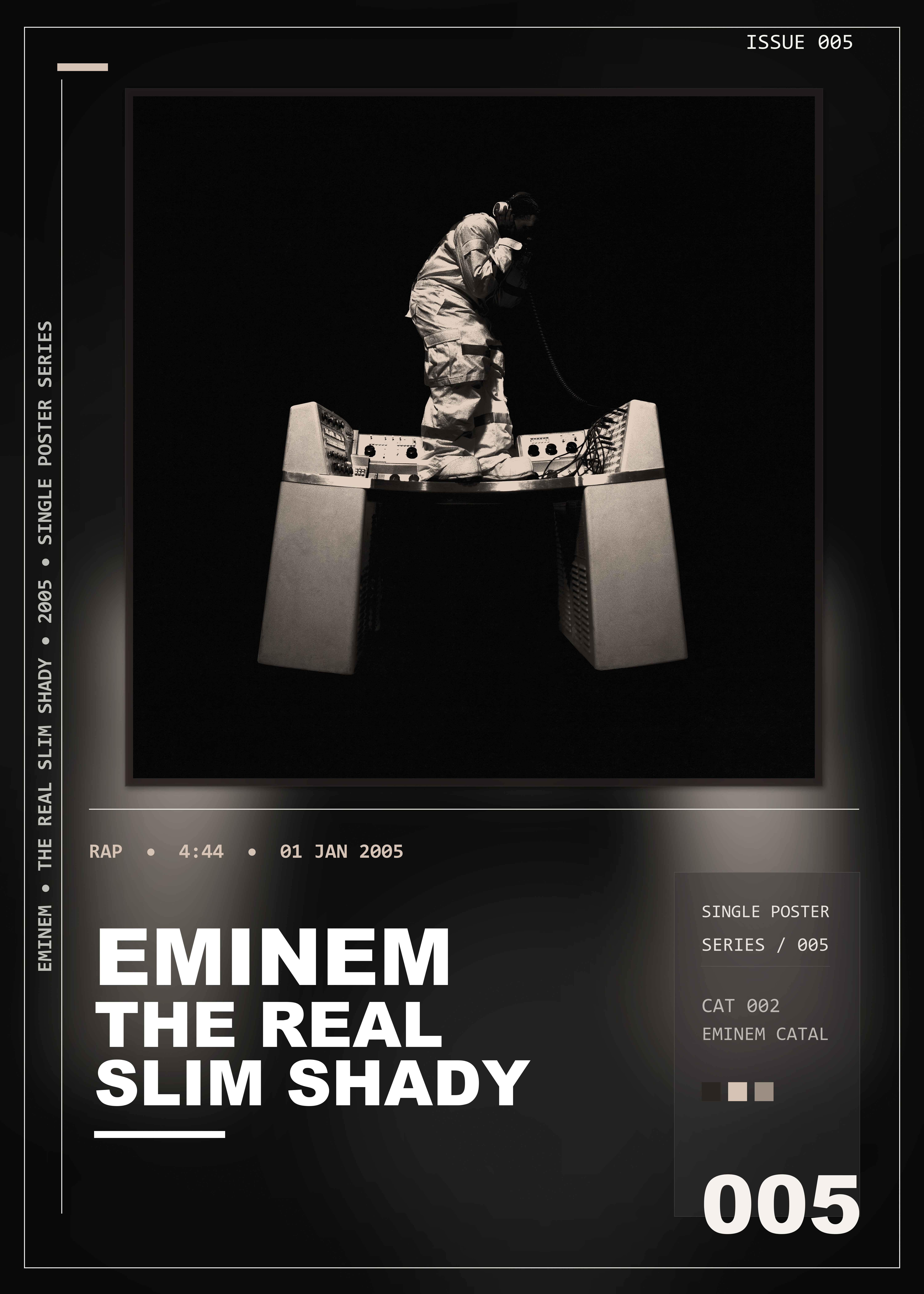 Music poster: Eminem - The Real Slim Shady