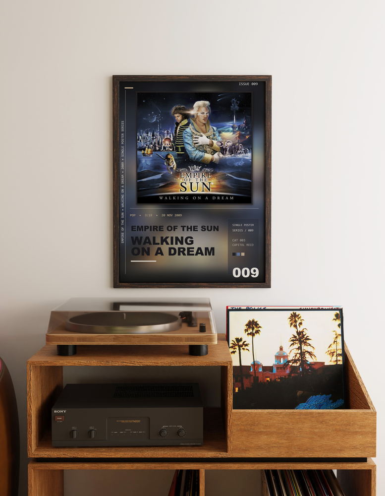 Music poster: Empire of the Sun - Walking On A Dream