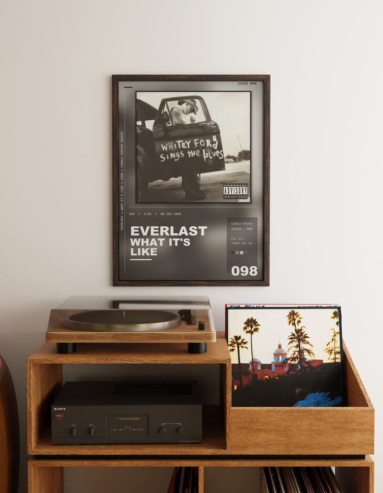 Music poster: Everlast - What Its Like