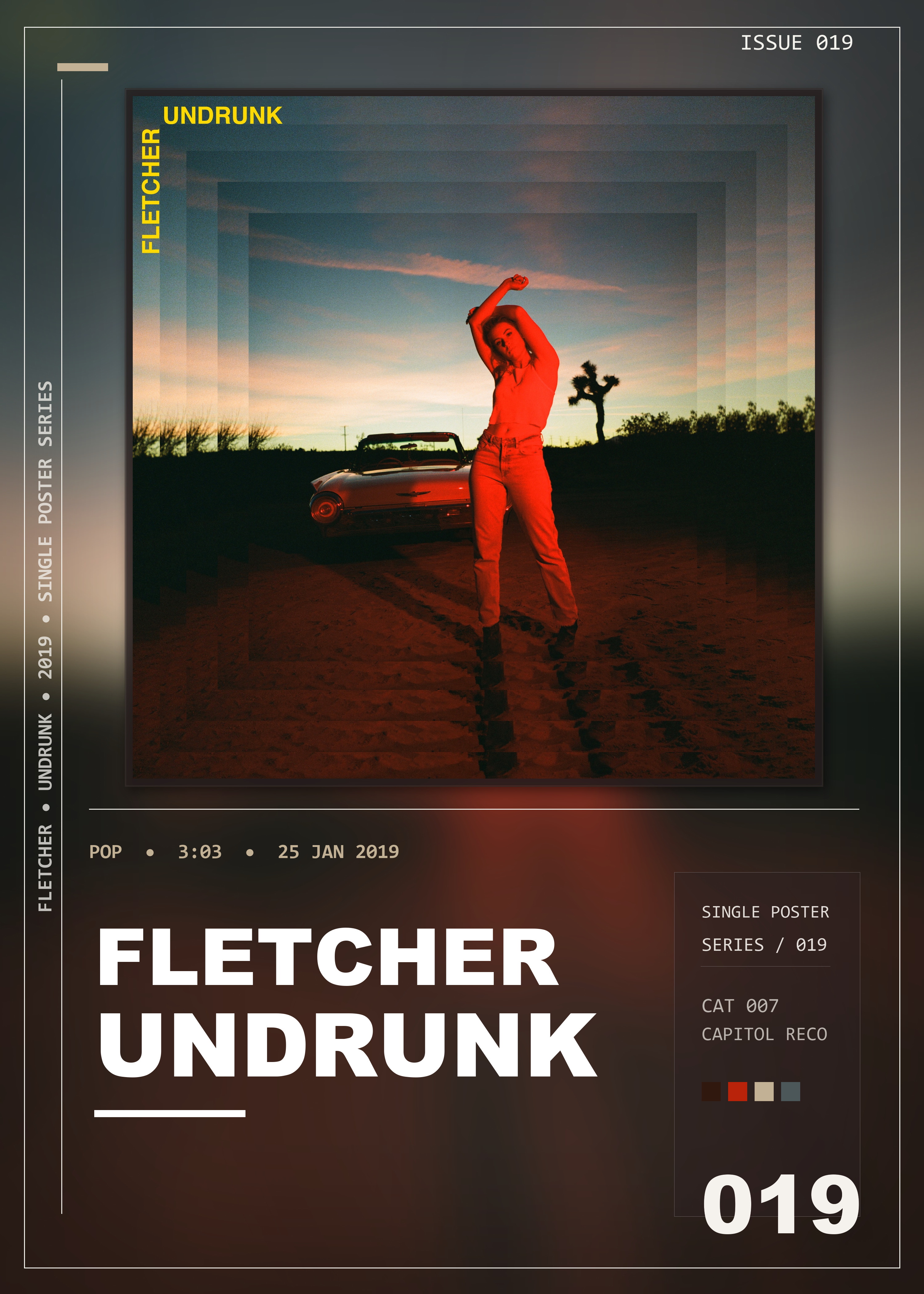 Music poster: FLETCHER - Undrunk