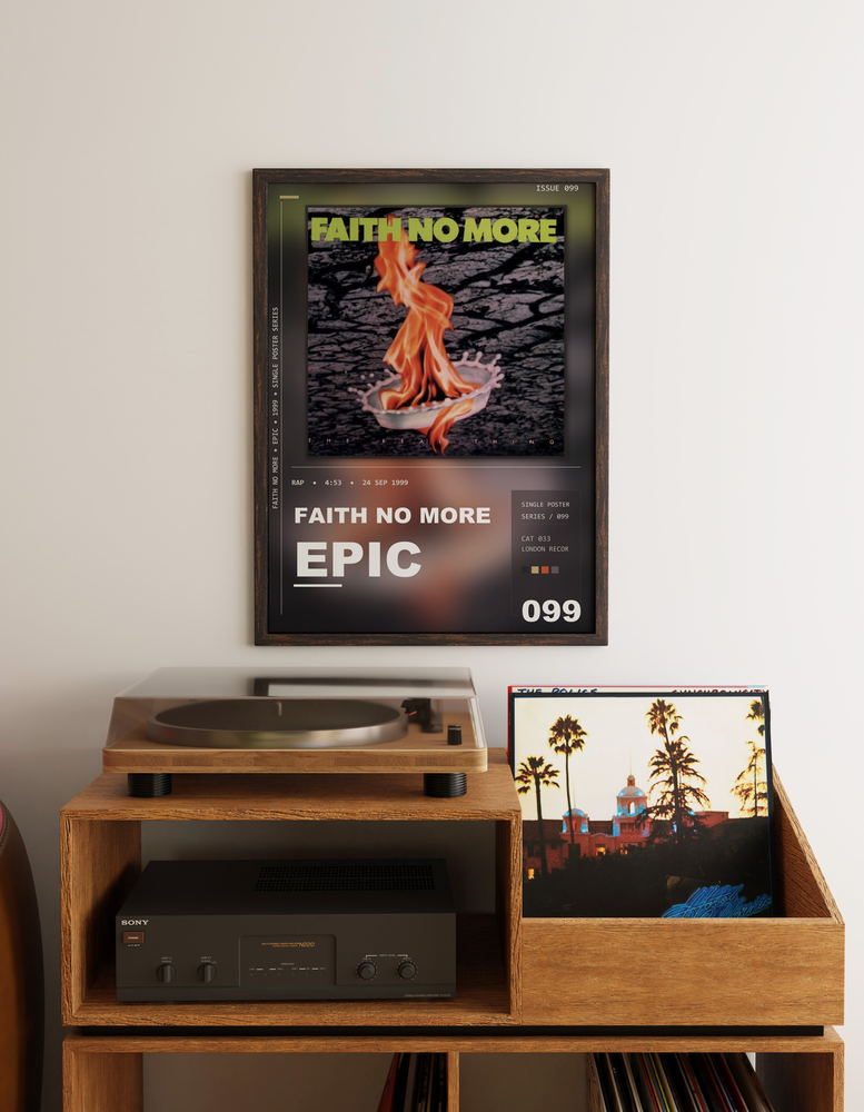 Music poster: Faith No More - Epic
