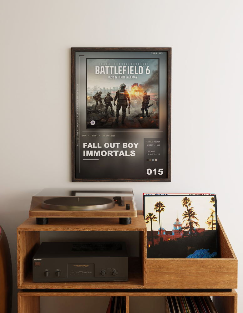 Music poster: Fall Out Boy - Immortals