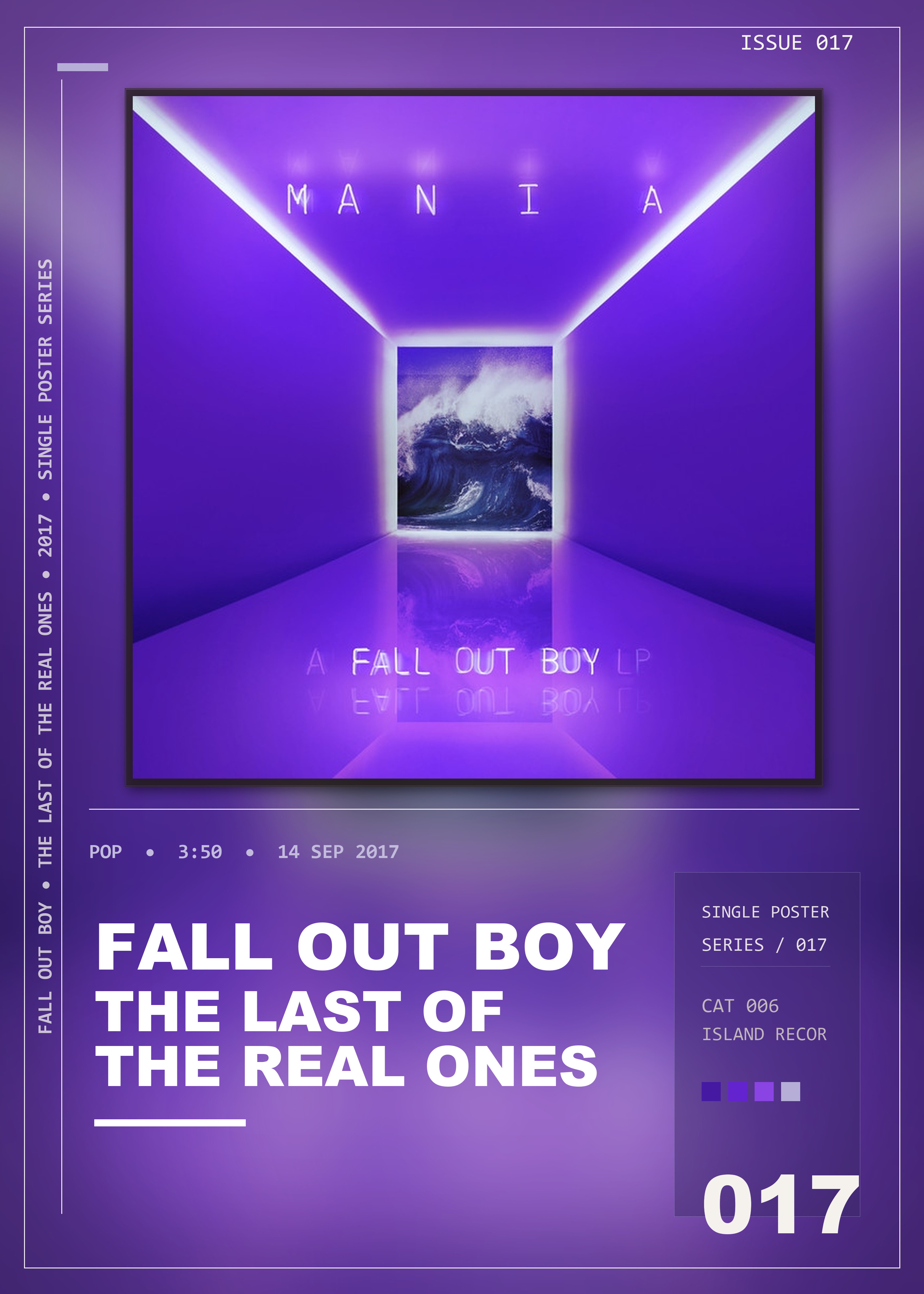 Music poster: Fall Out Boy - The Last Of The Real Ones