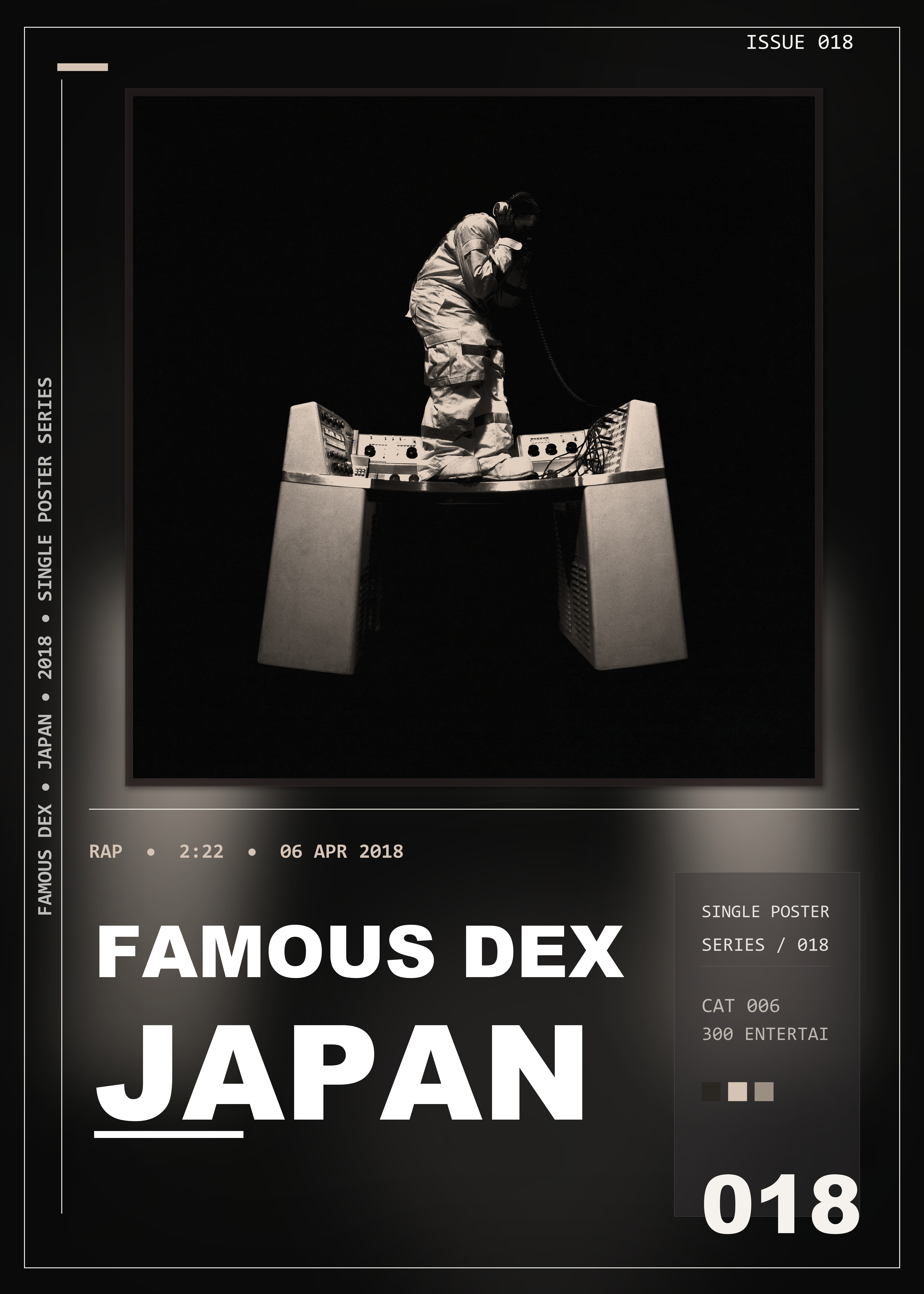 Music poster: Famous Dex - JAPAN
